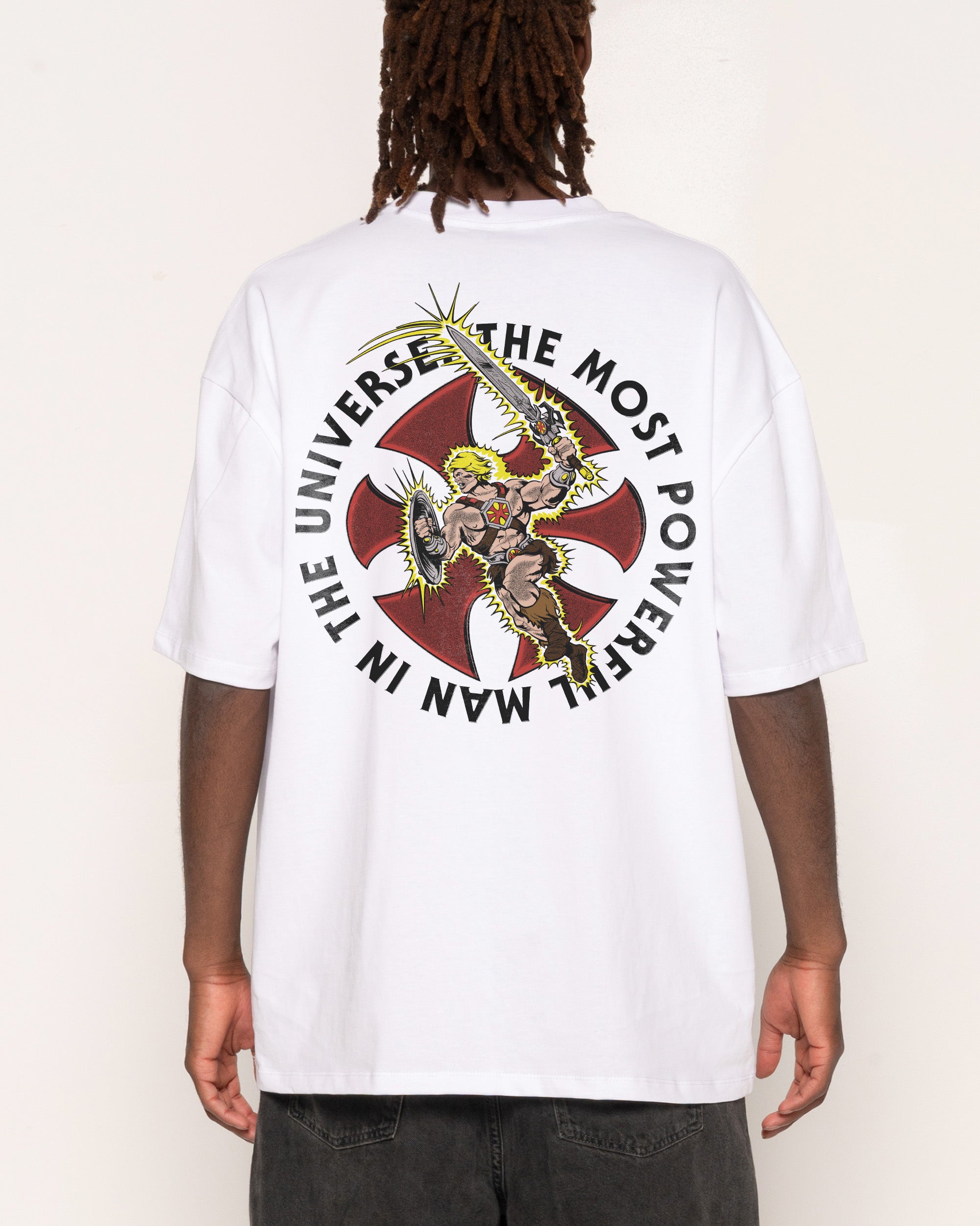 The Most Powerful White Oversized Tee