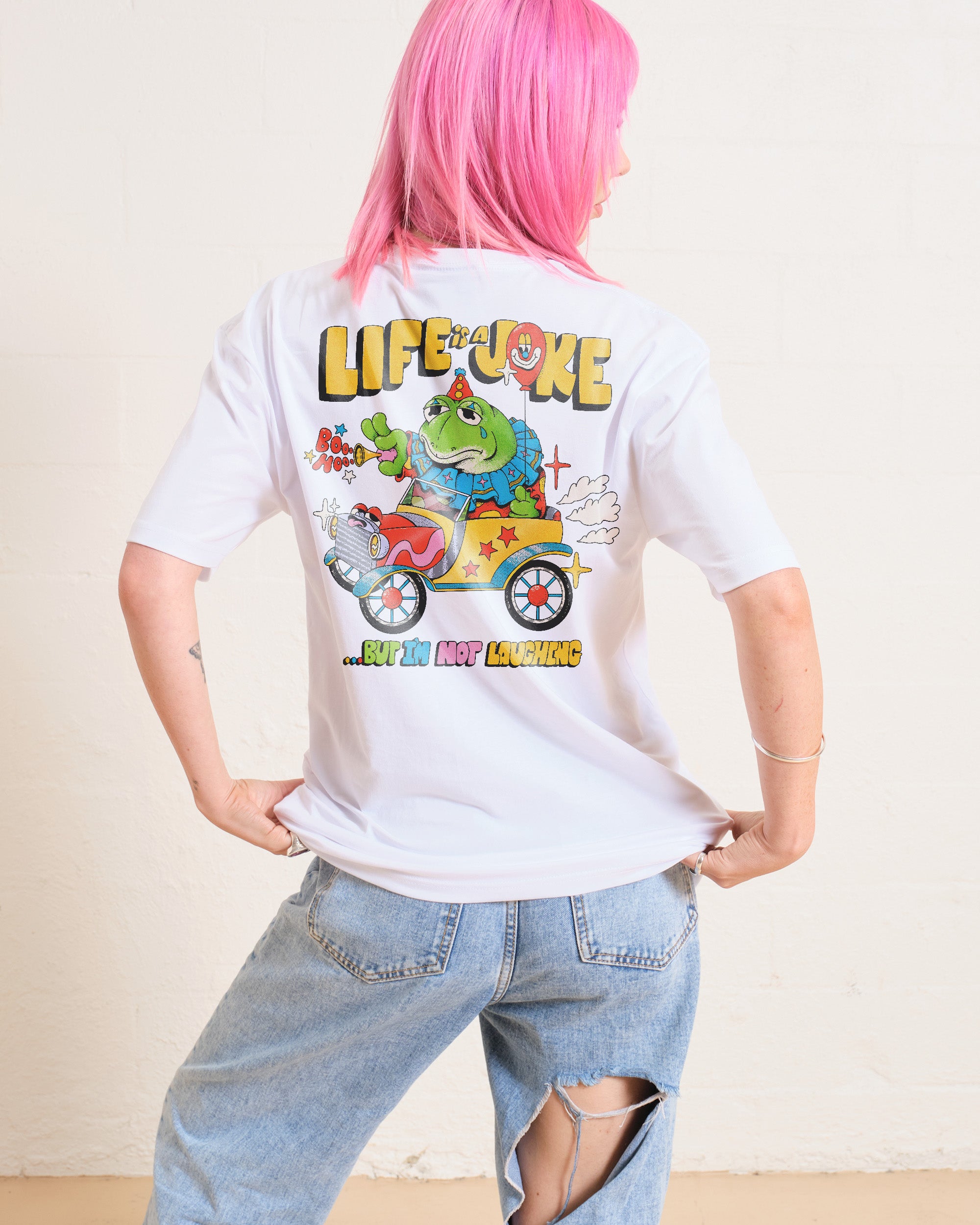 Life is a Joke T-Shirt Australia Online