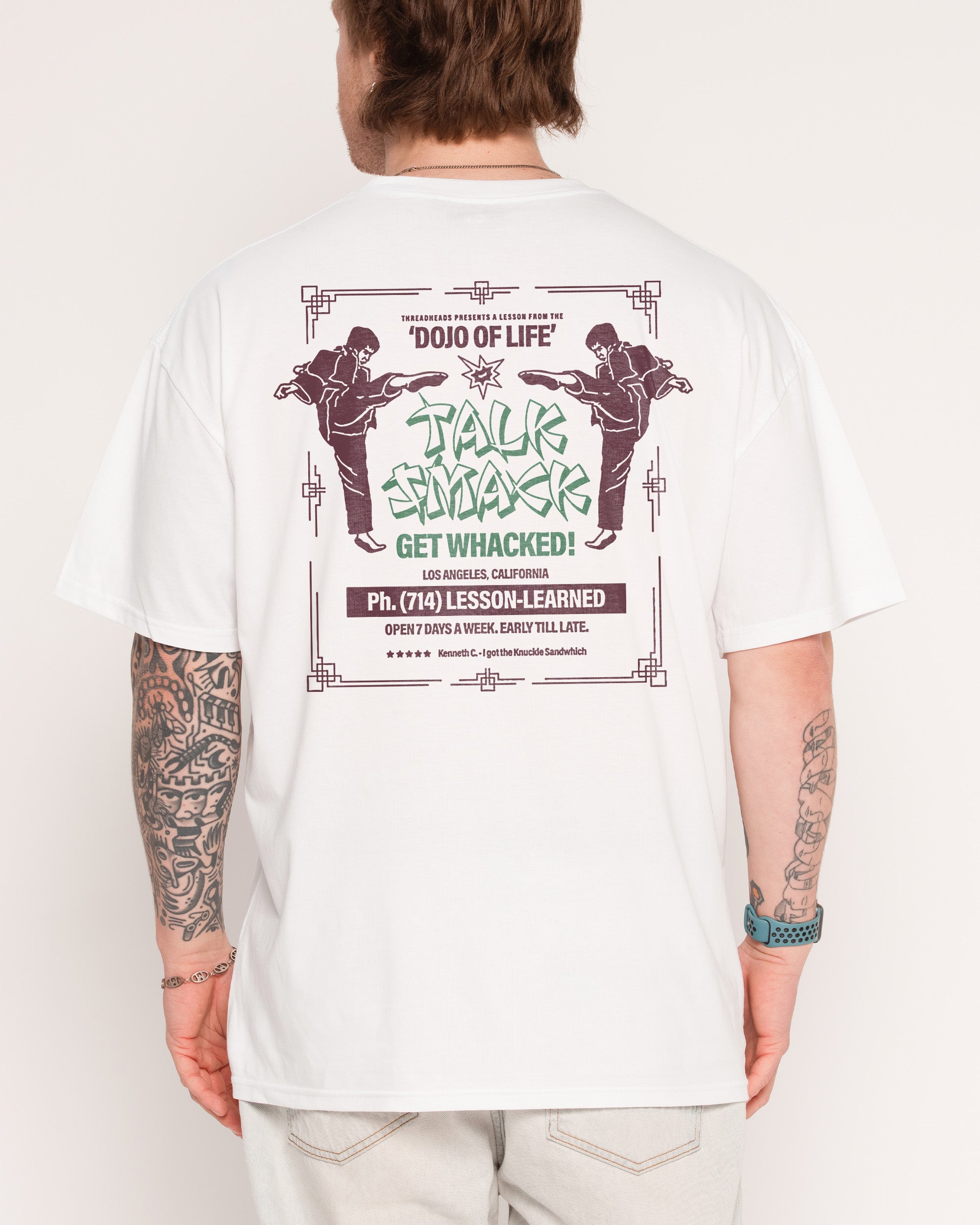 Talk Smack White T-Shirt