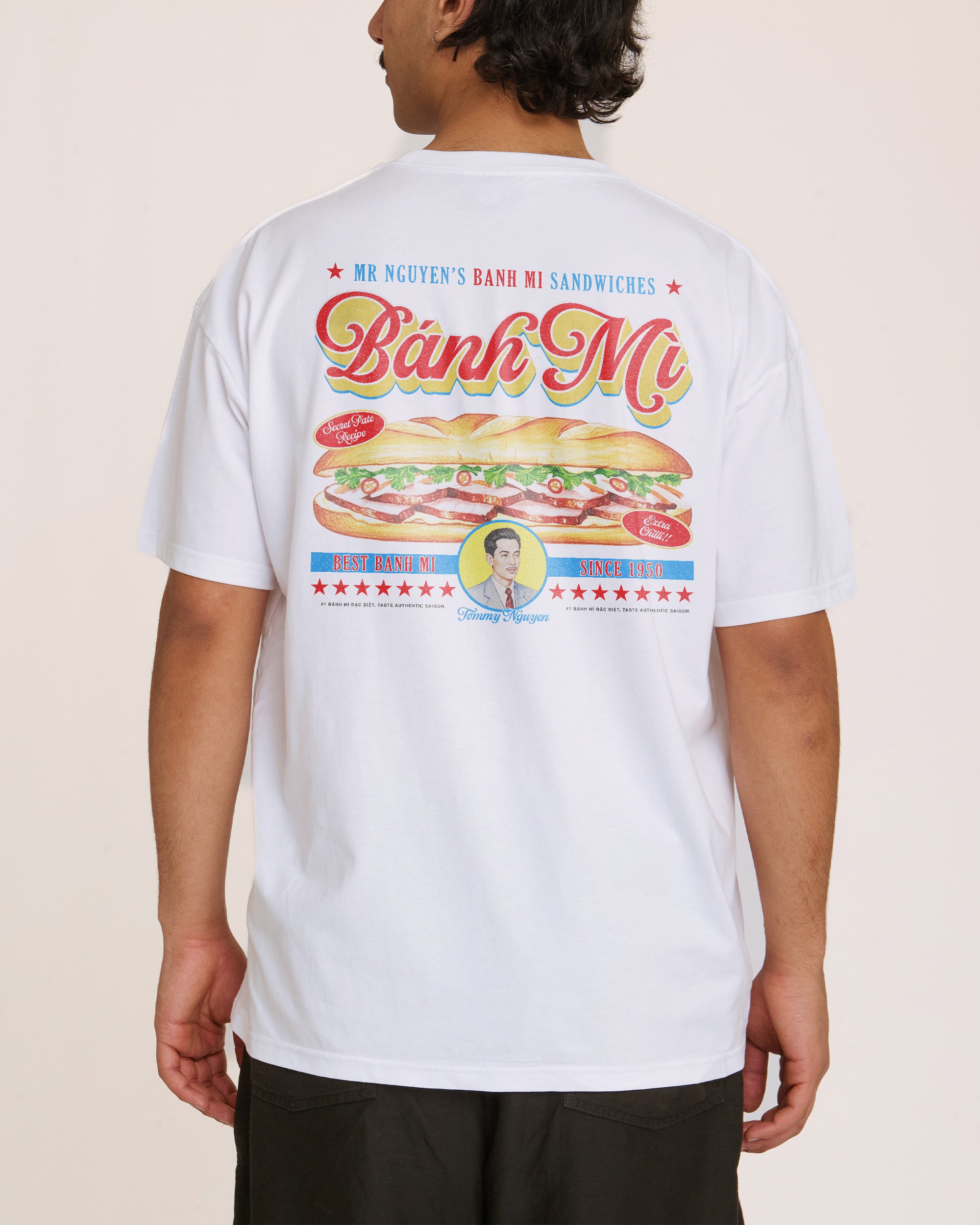 Mr Nguyen's Banh Mi's White T-Shirt