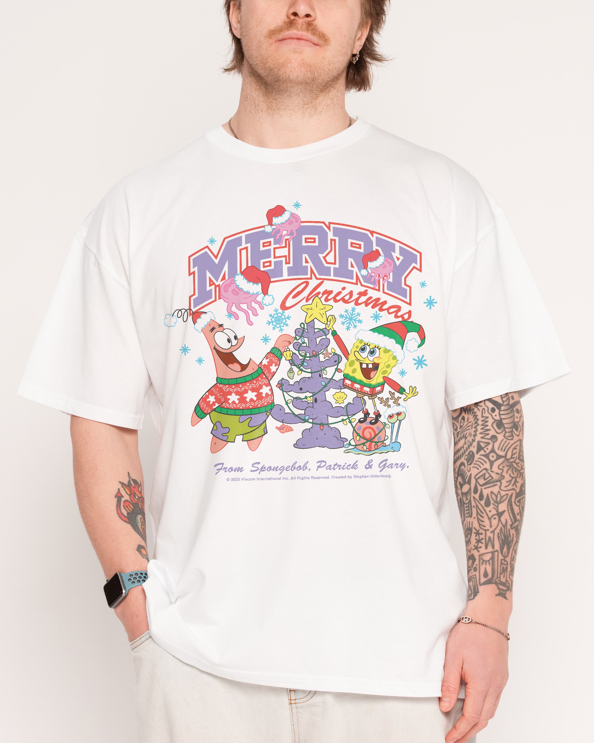 Shellebrate The Holidays White T-Shirt