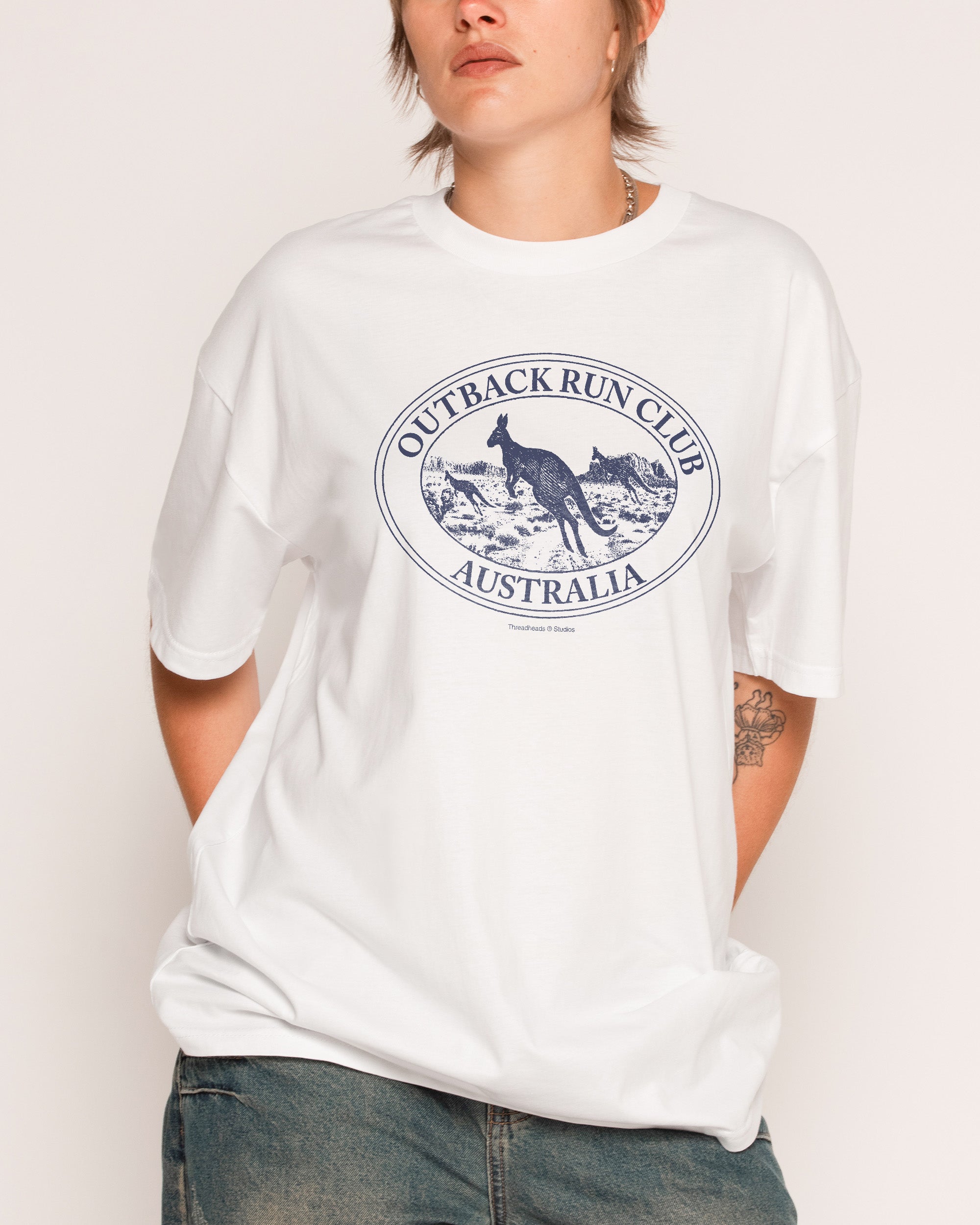 Kangaroo Outback Run Club T-Shirt
