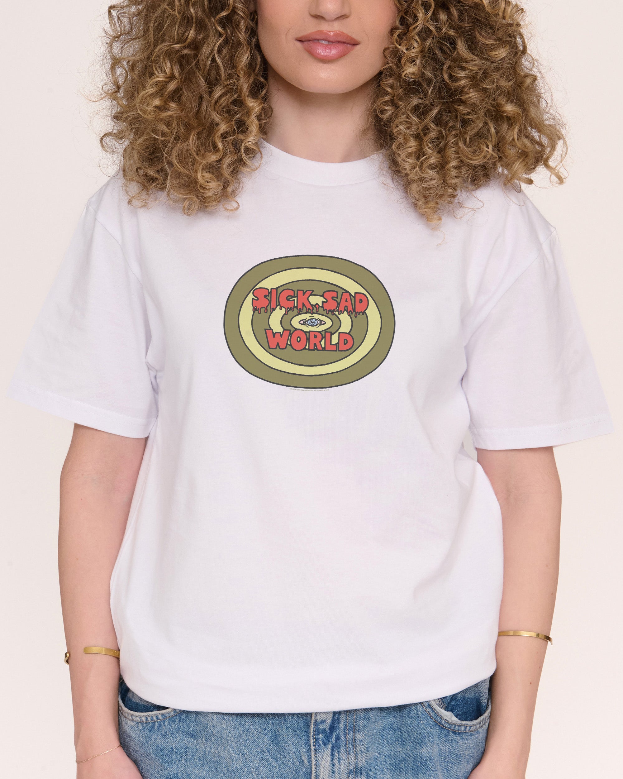 Sick Sad World White T-Shirt