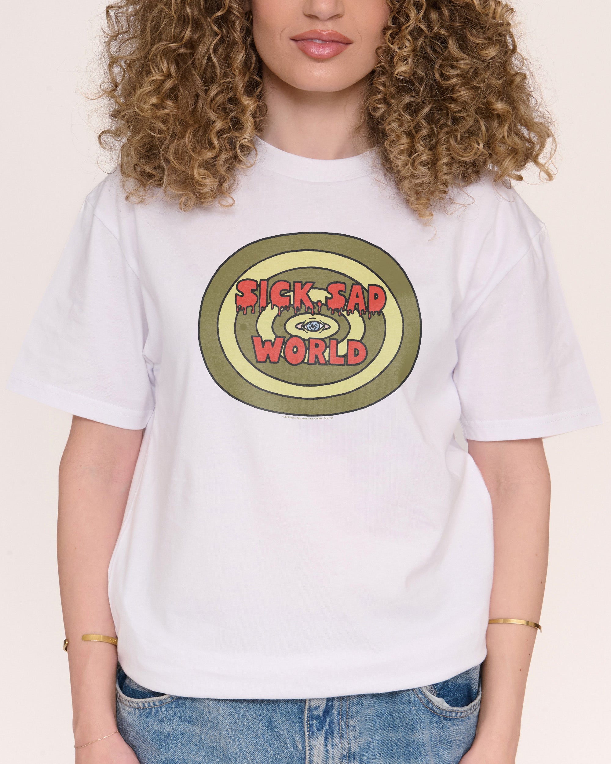 Sick Sad World White T-Shirt