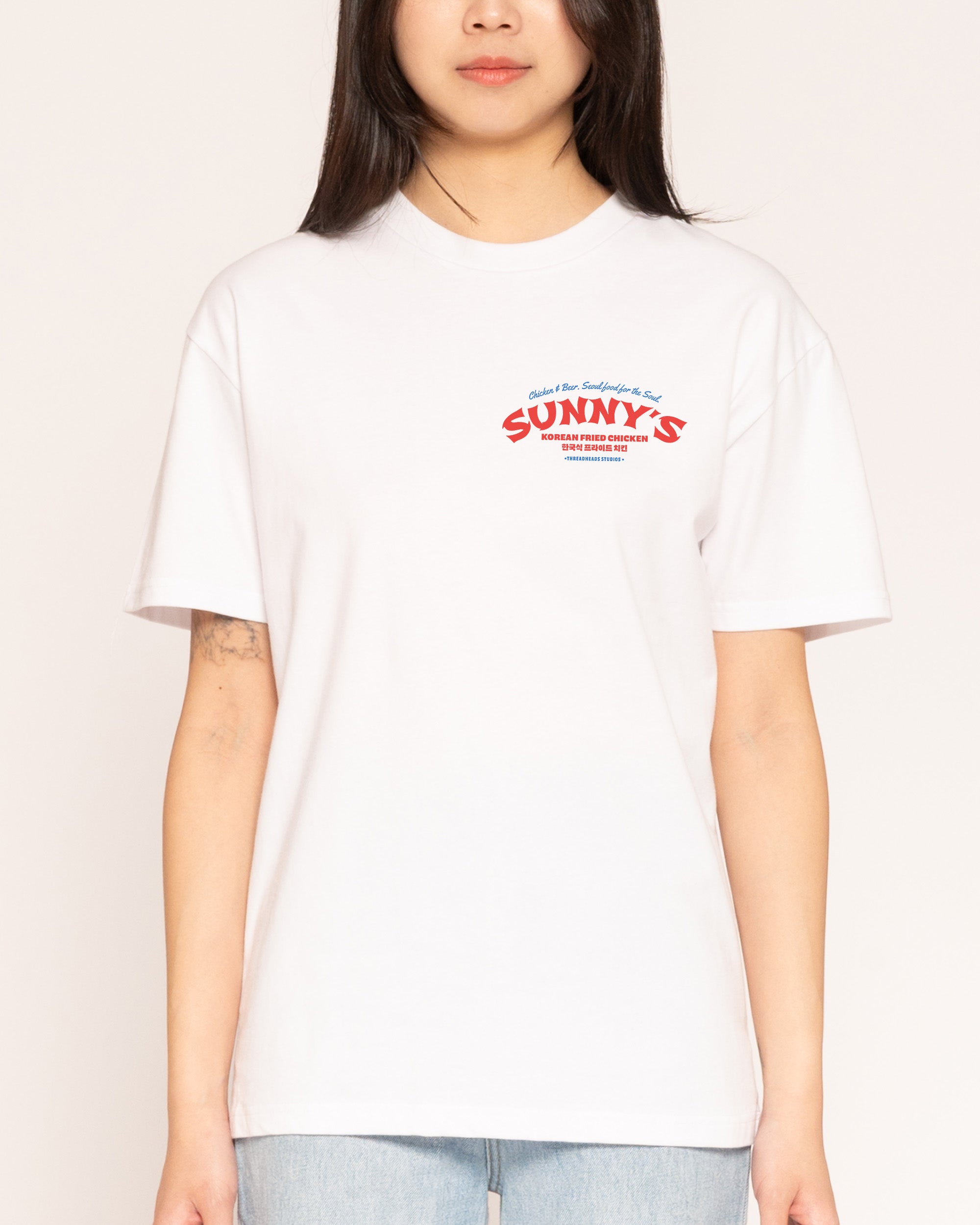 Korean Fried Chicken White T-Shirt