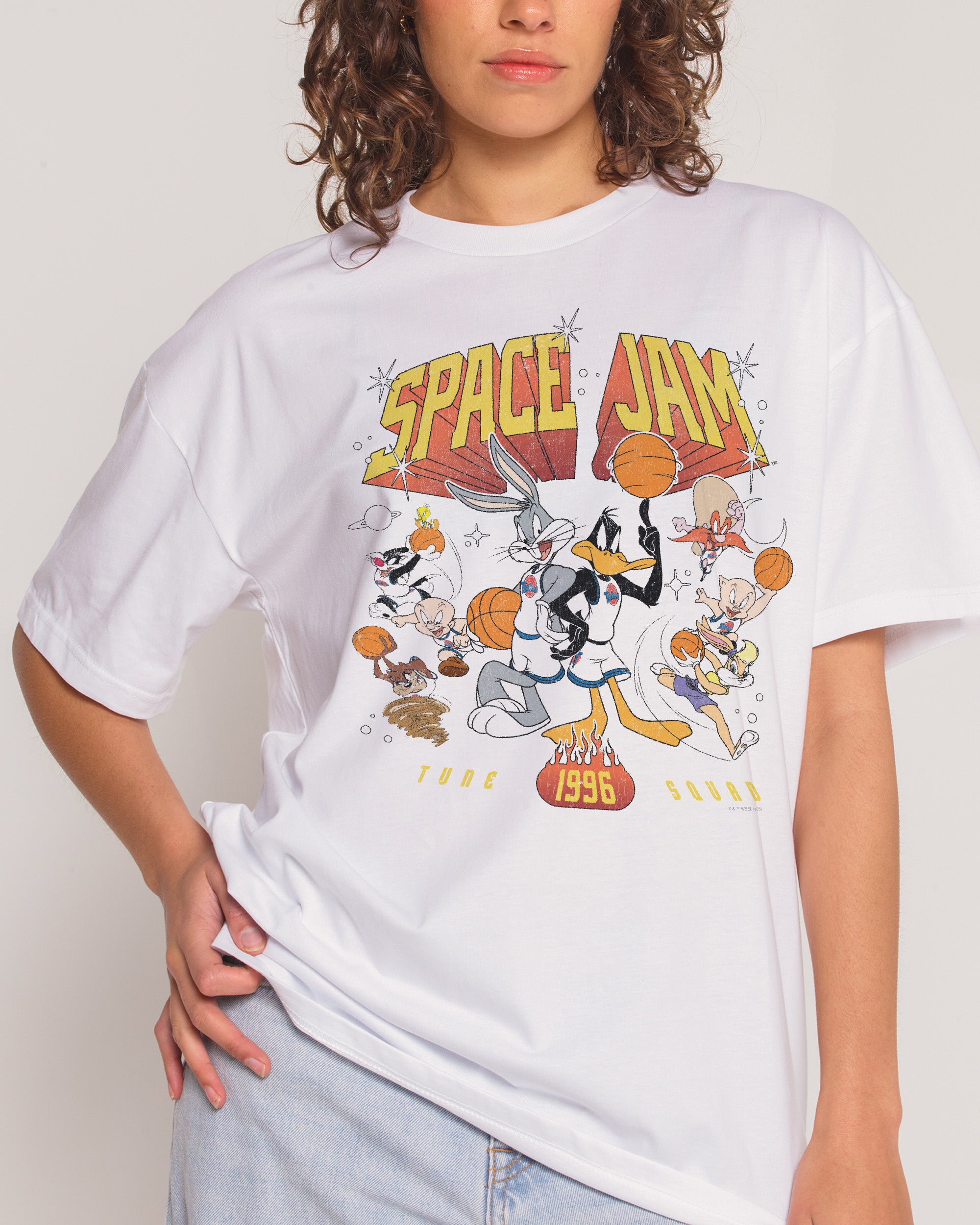 Tune Squad 1996 White T-Shirt