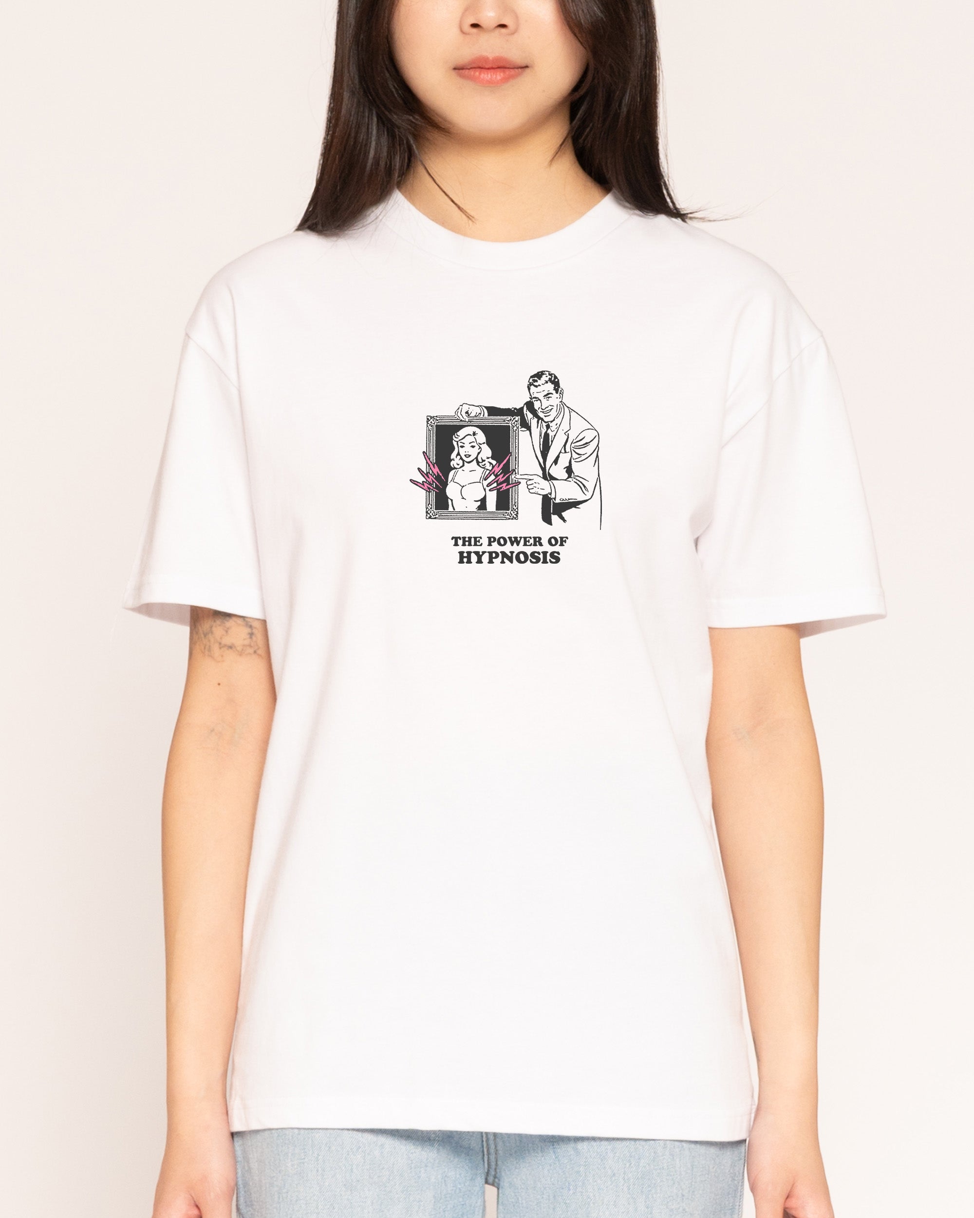 The Power of Hypnosis White T-Shirt