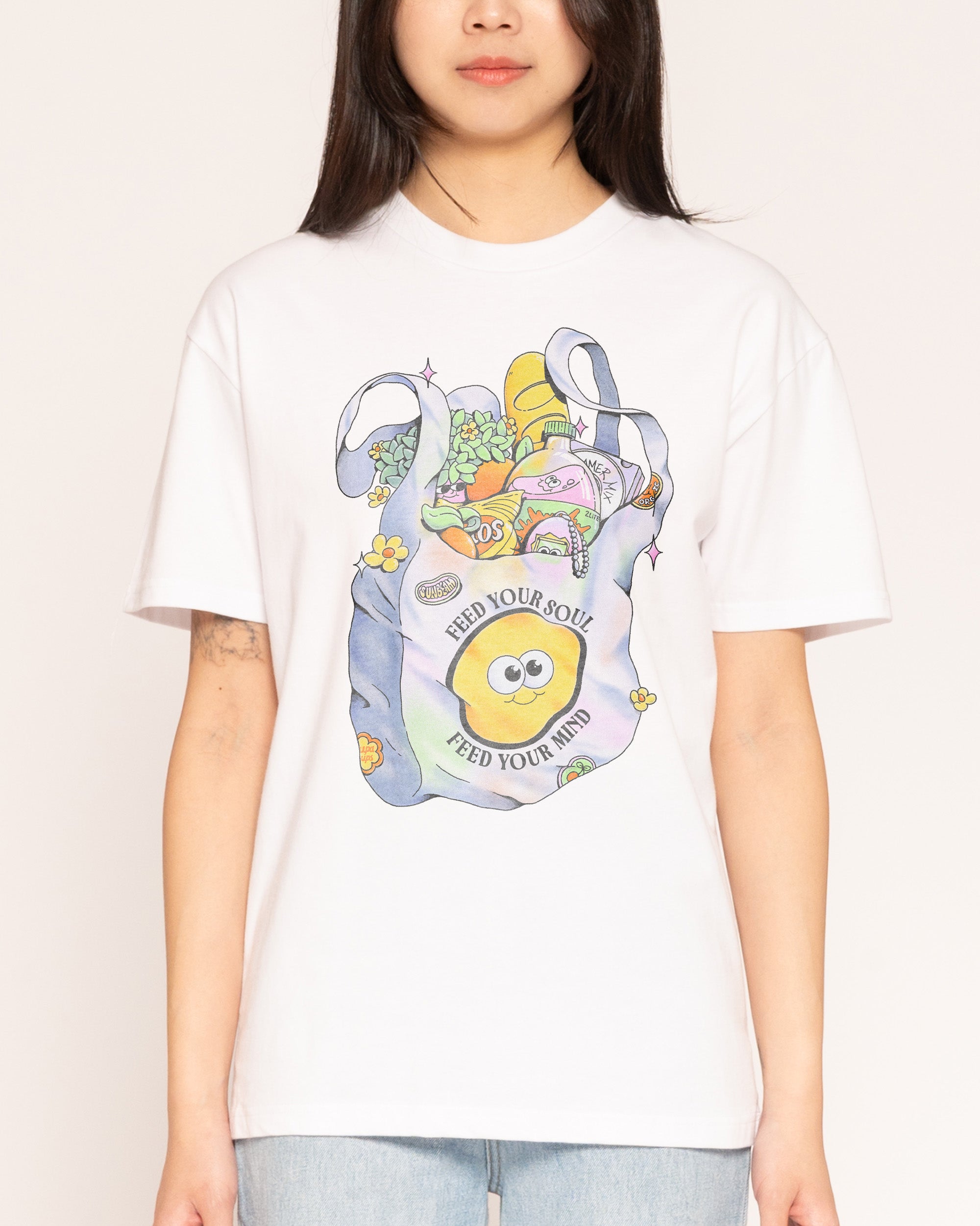 Feed Your Soul White T-Shirt