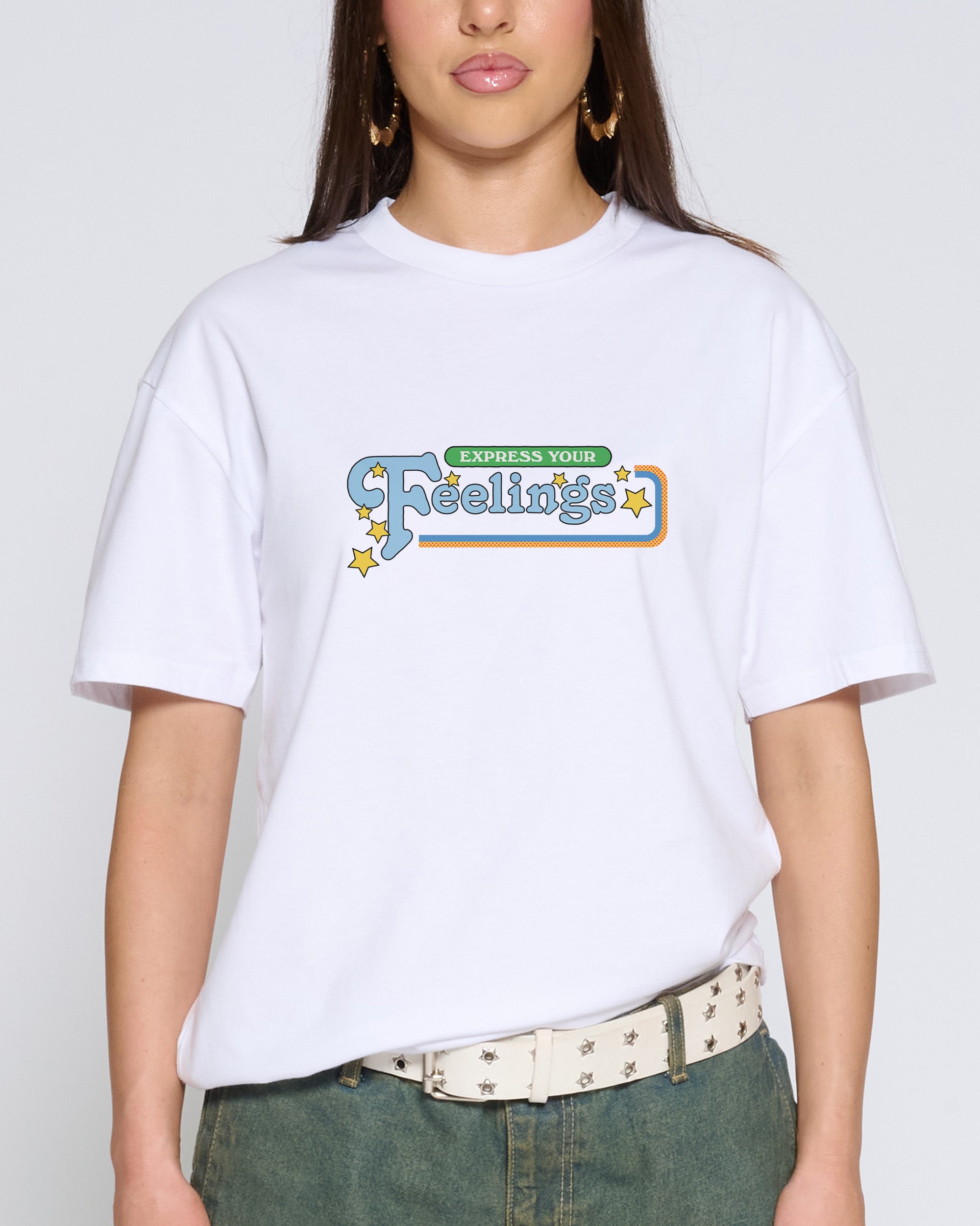 Express Your Feelings Front and Back T-Shirt