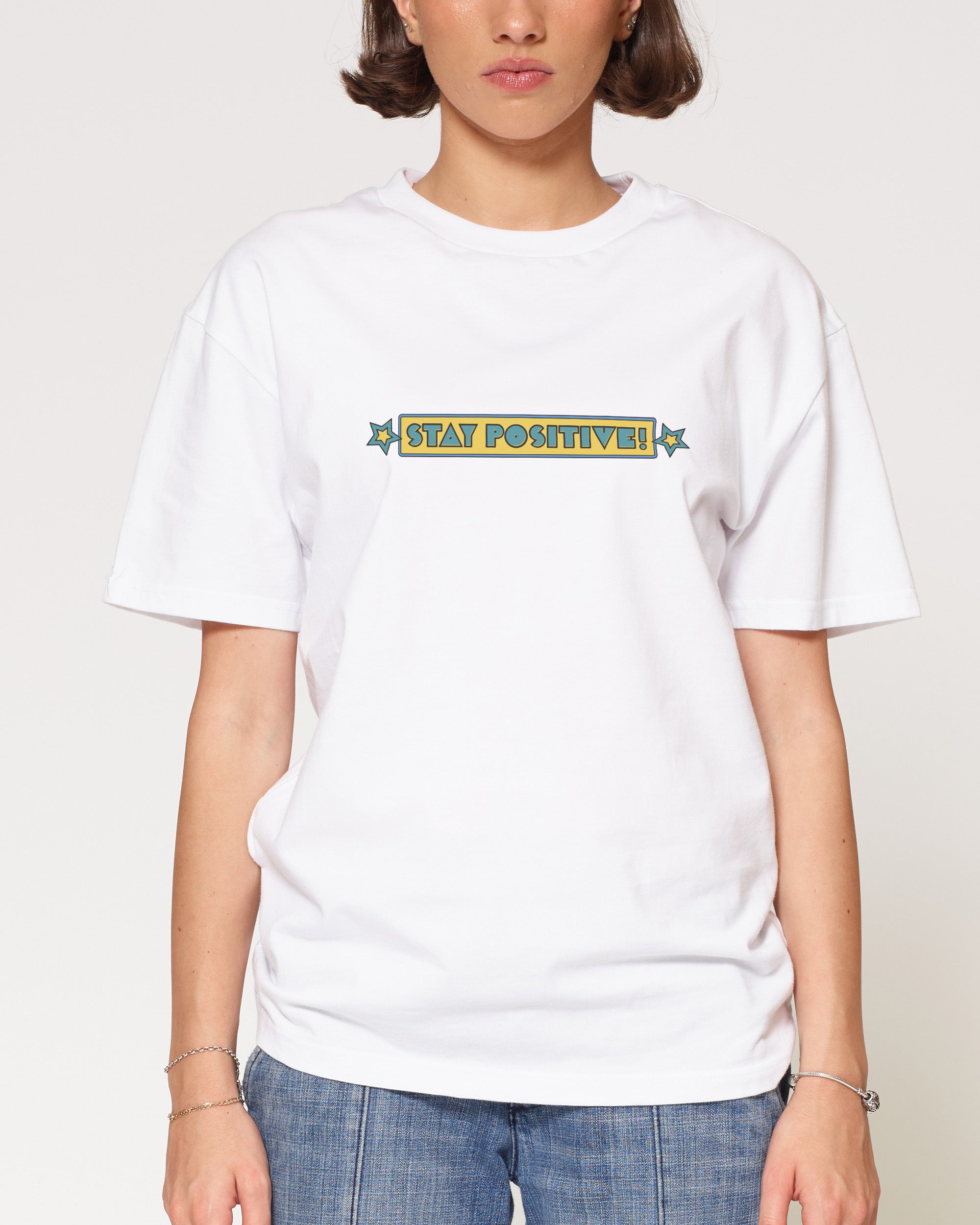 Stay Positive Front and Back T-Shirt
