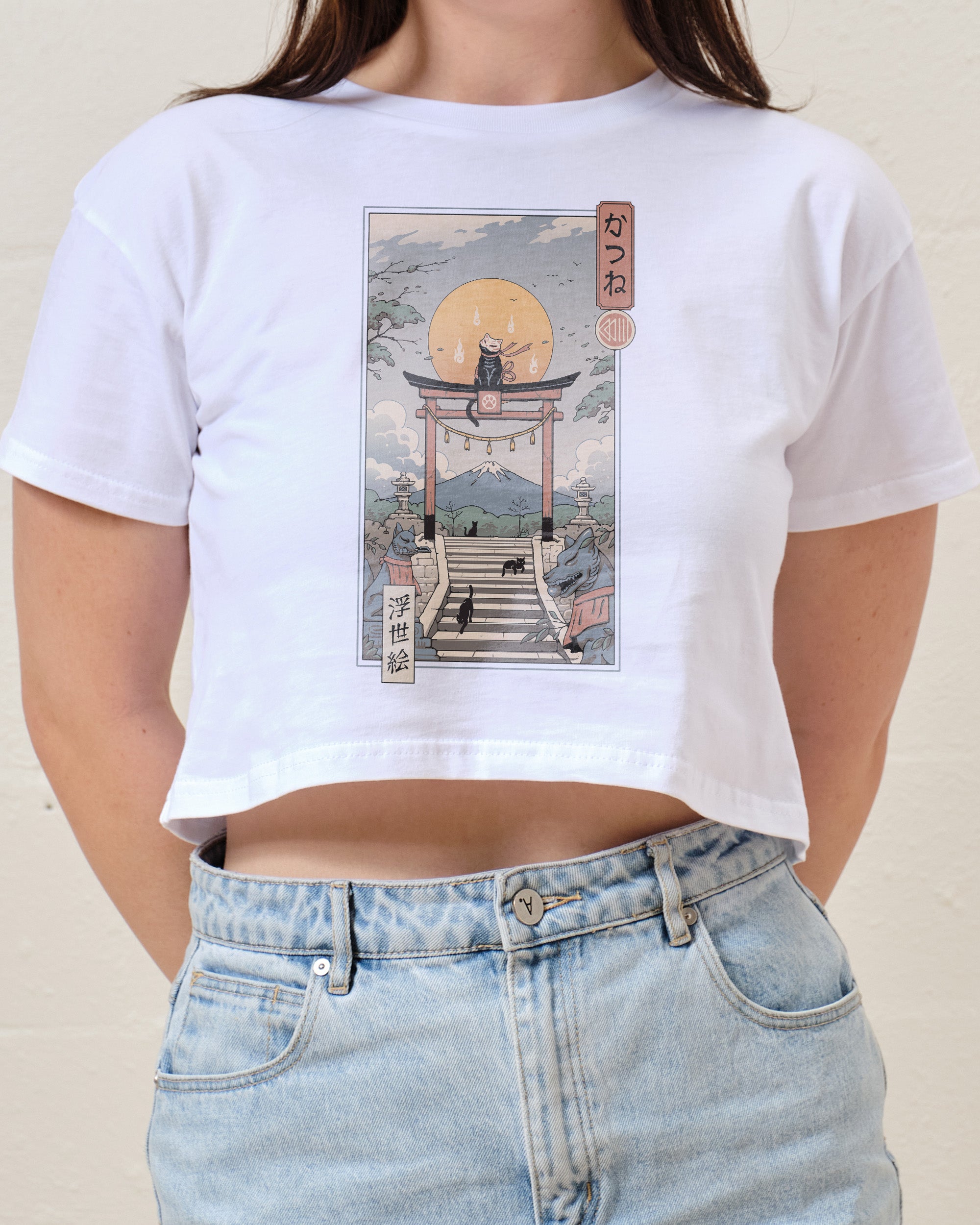 Catsune Inari Crop Tee