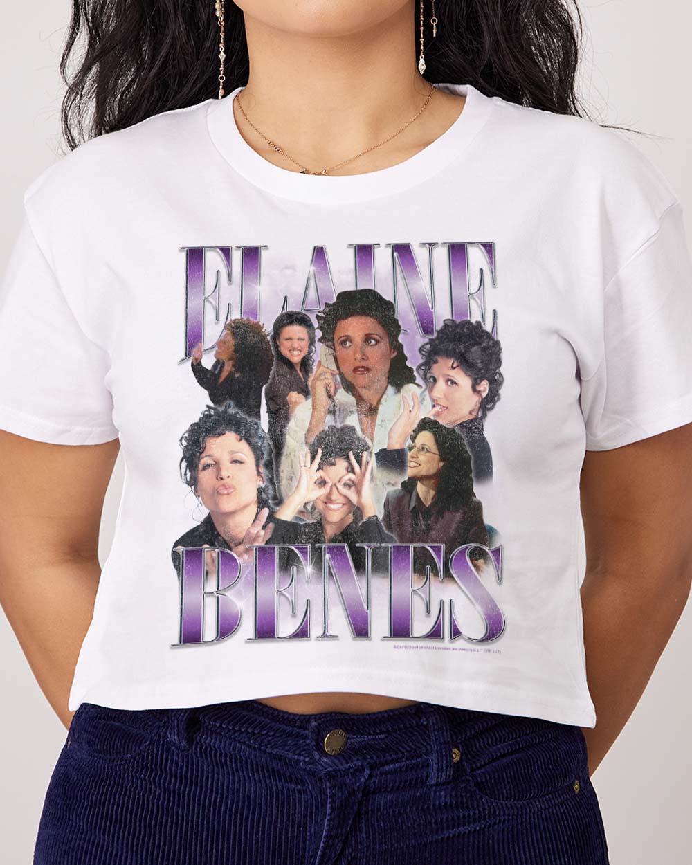 Vintage Elaine Crop Tee Australia Online