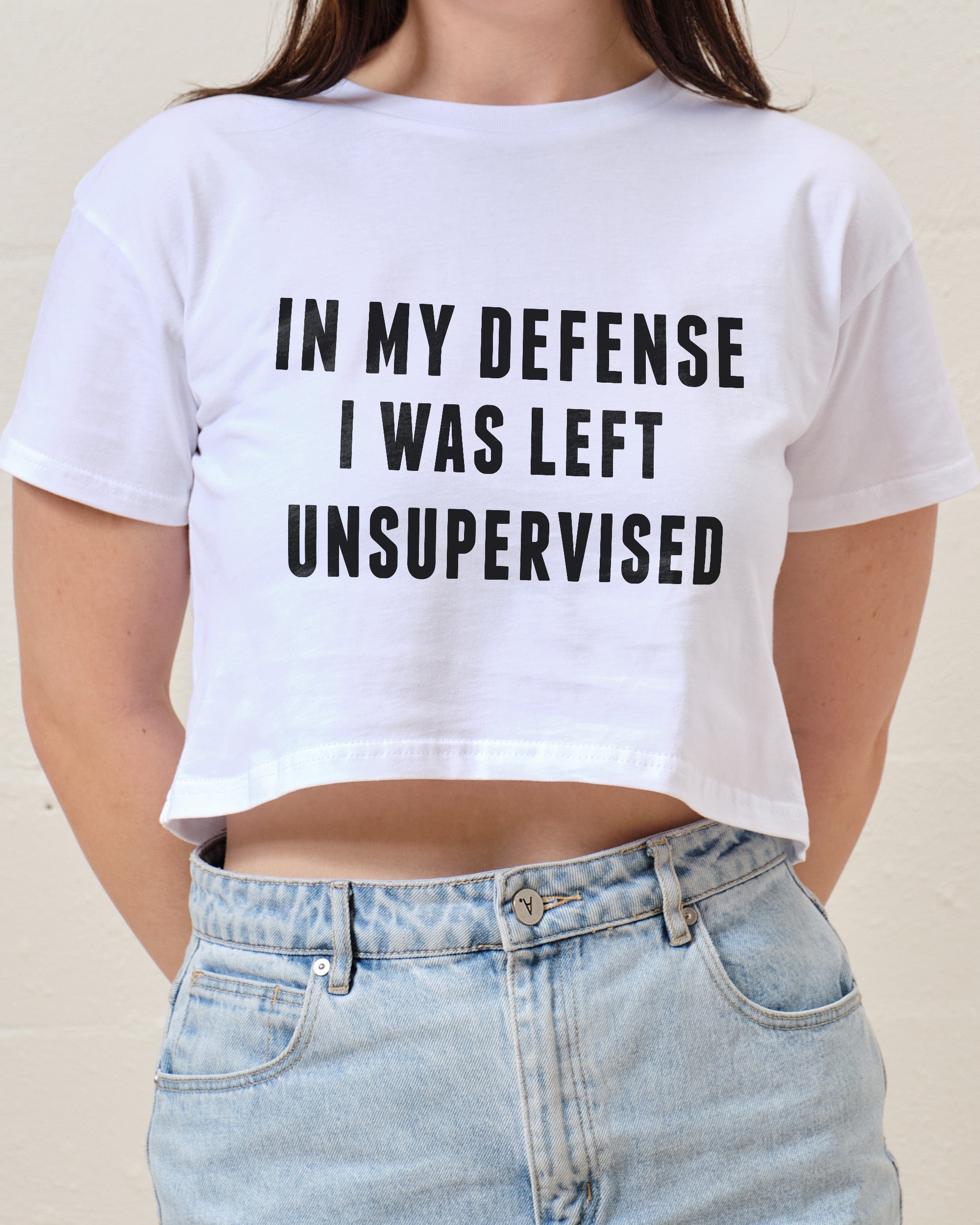 Left Unsupervised Crop Tee Australia Online