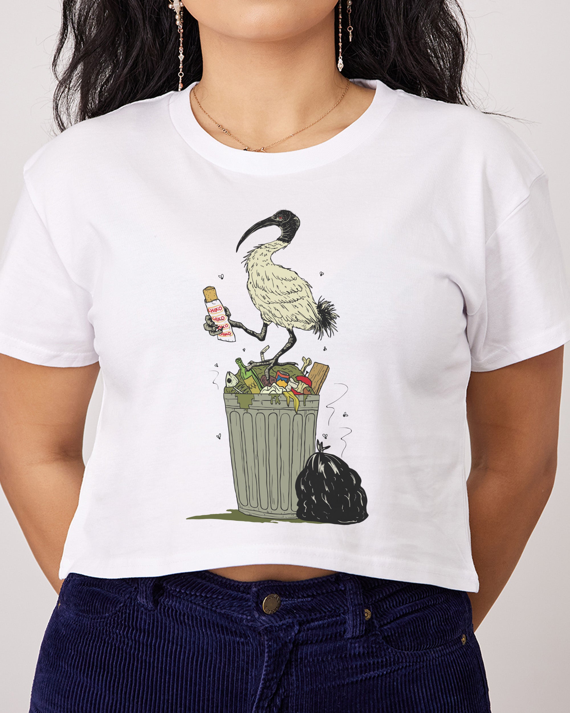 Bin Chicken Crop Tee Australia Online