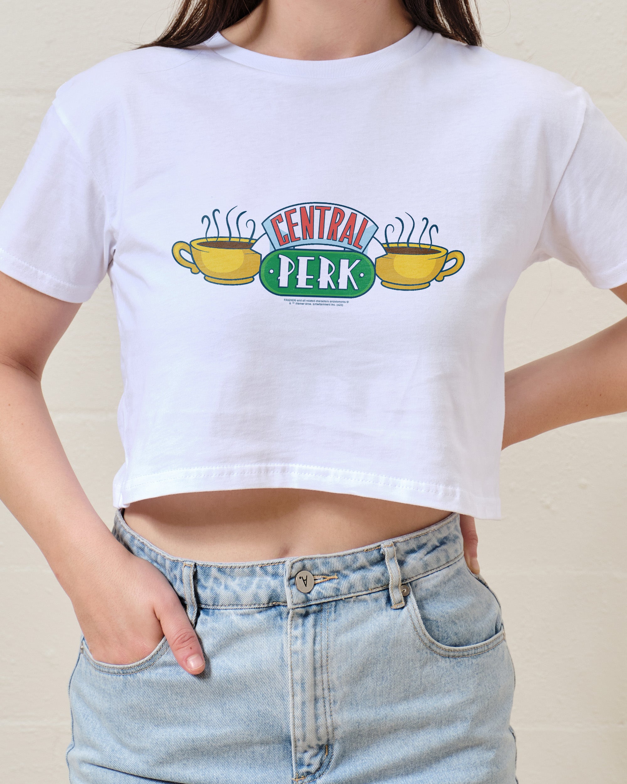 Central Perk Logo Crop Tee