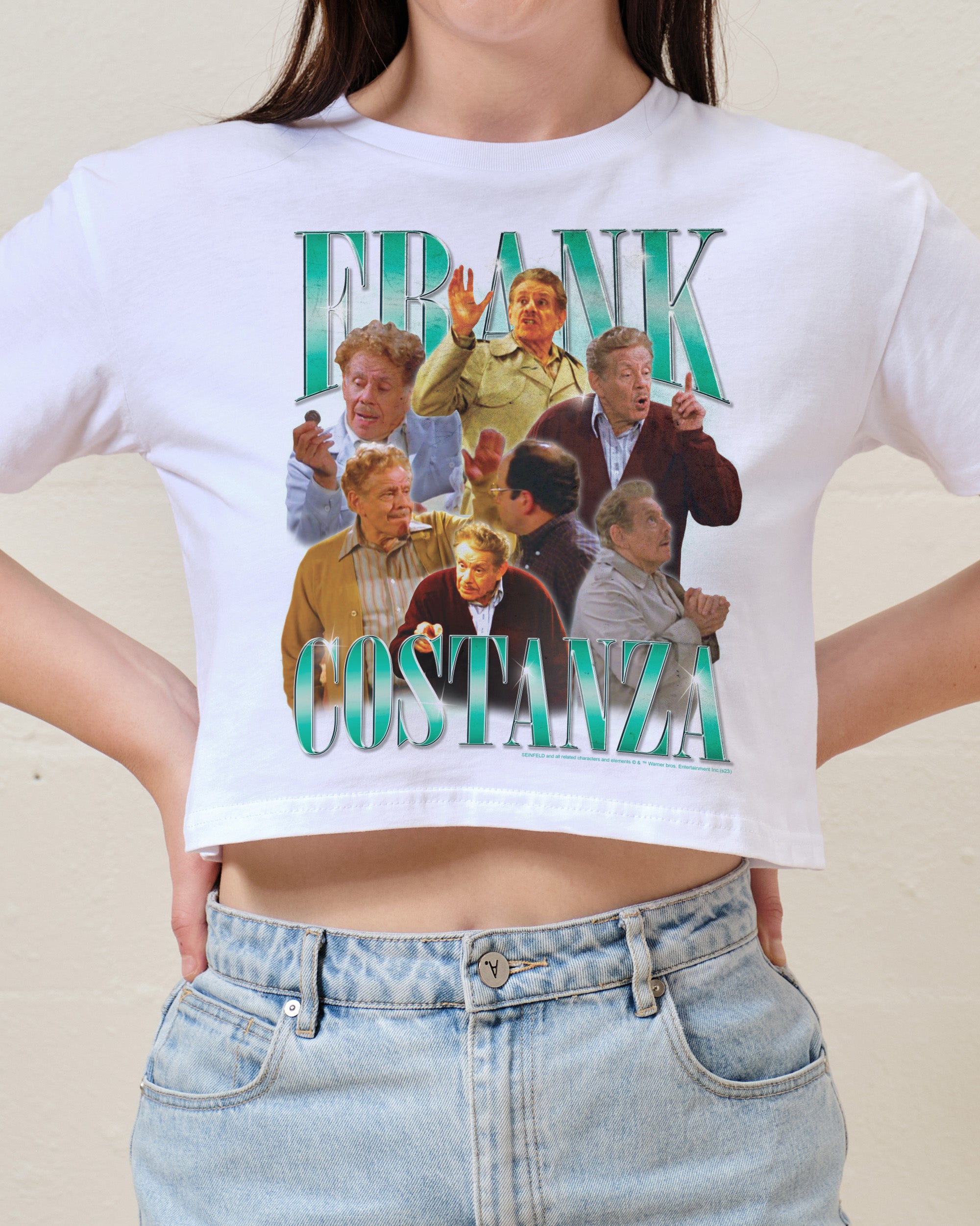Vintage Frank Crop Tee Australia Online