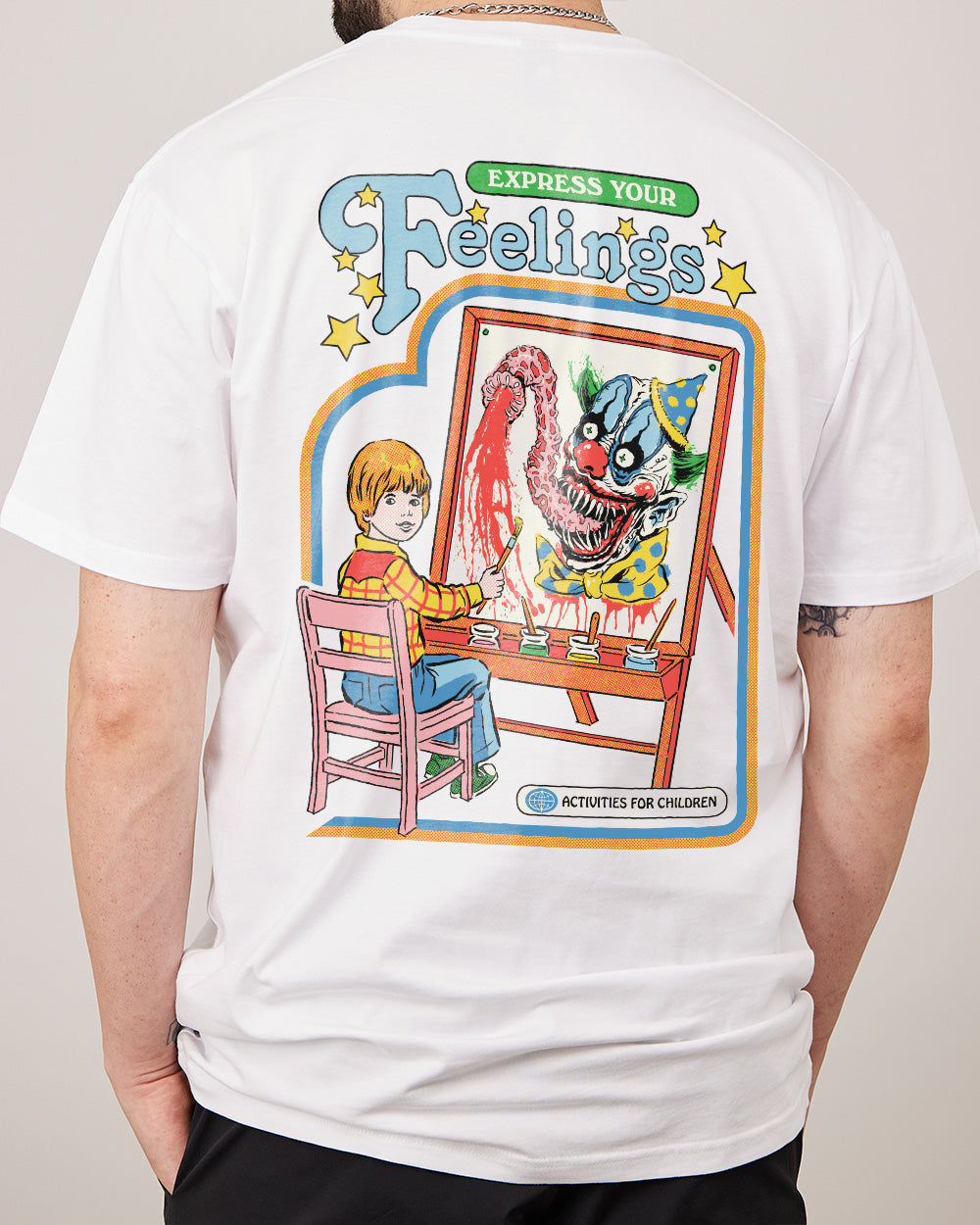 Express Your Feelings Front and Back T-Shirt Australia Online
