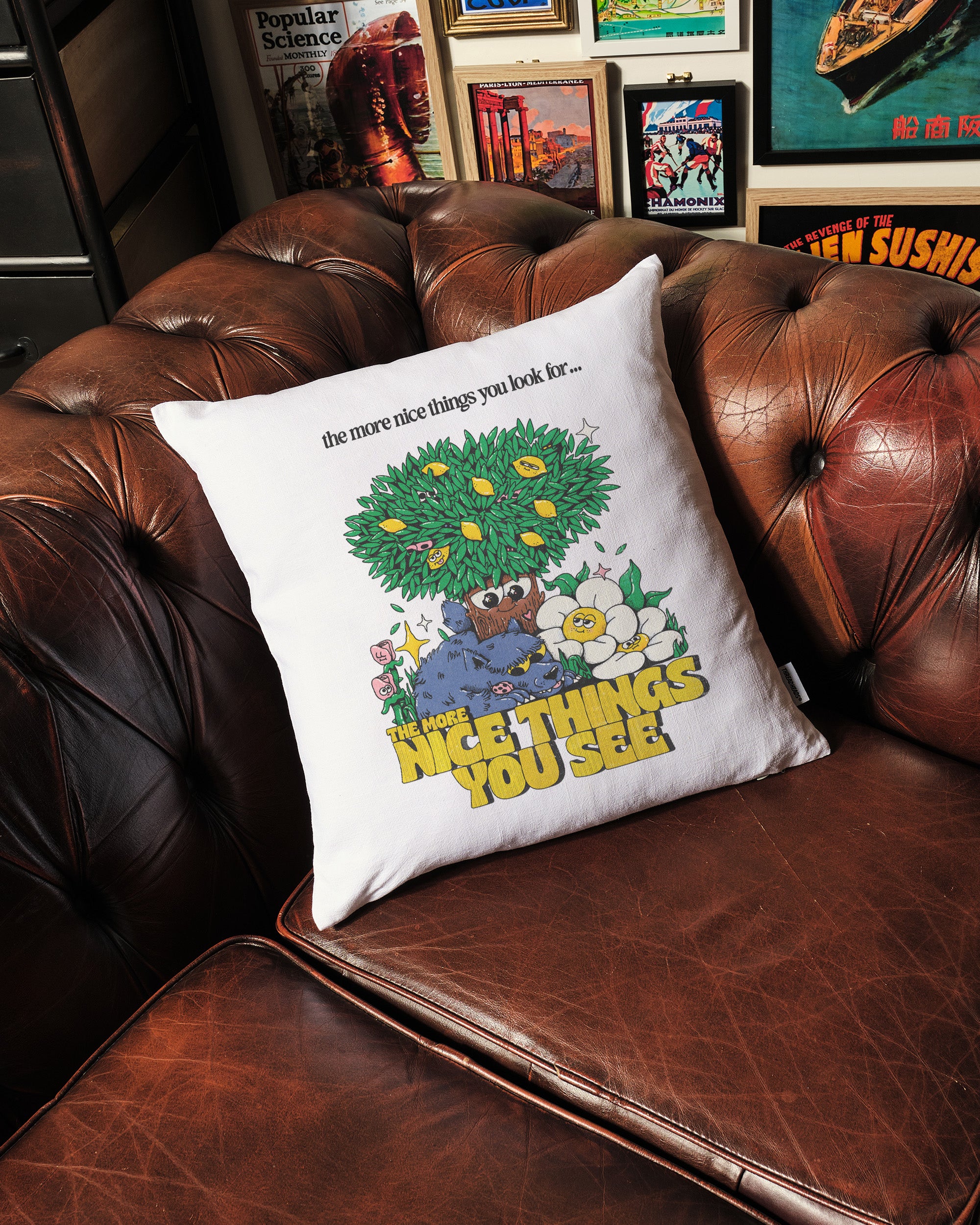 Nice Things Cushion Australia Online White