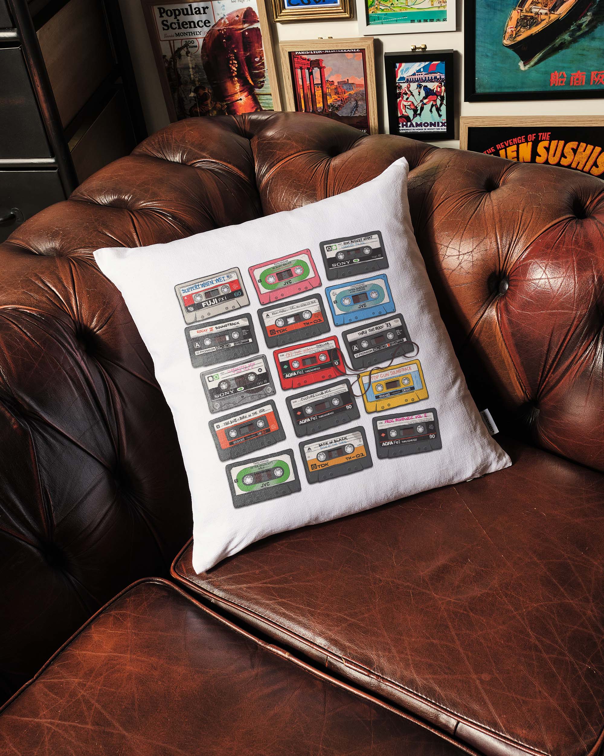 Cassette Tapes Cushion Australia Online