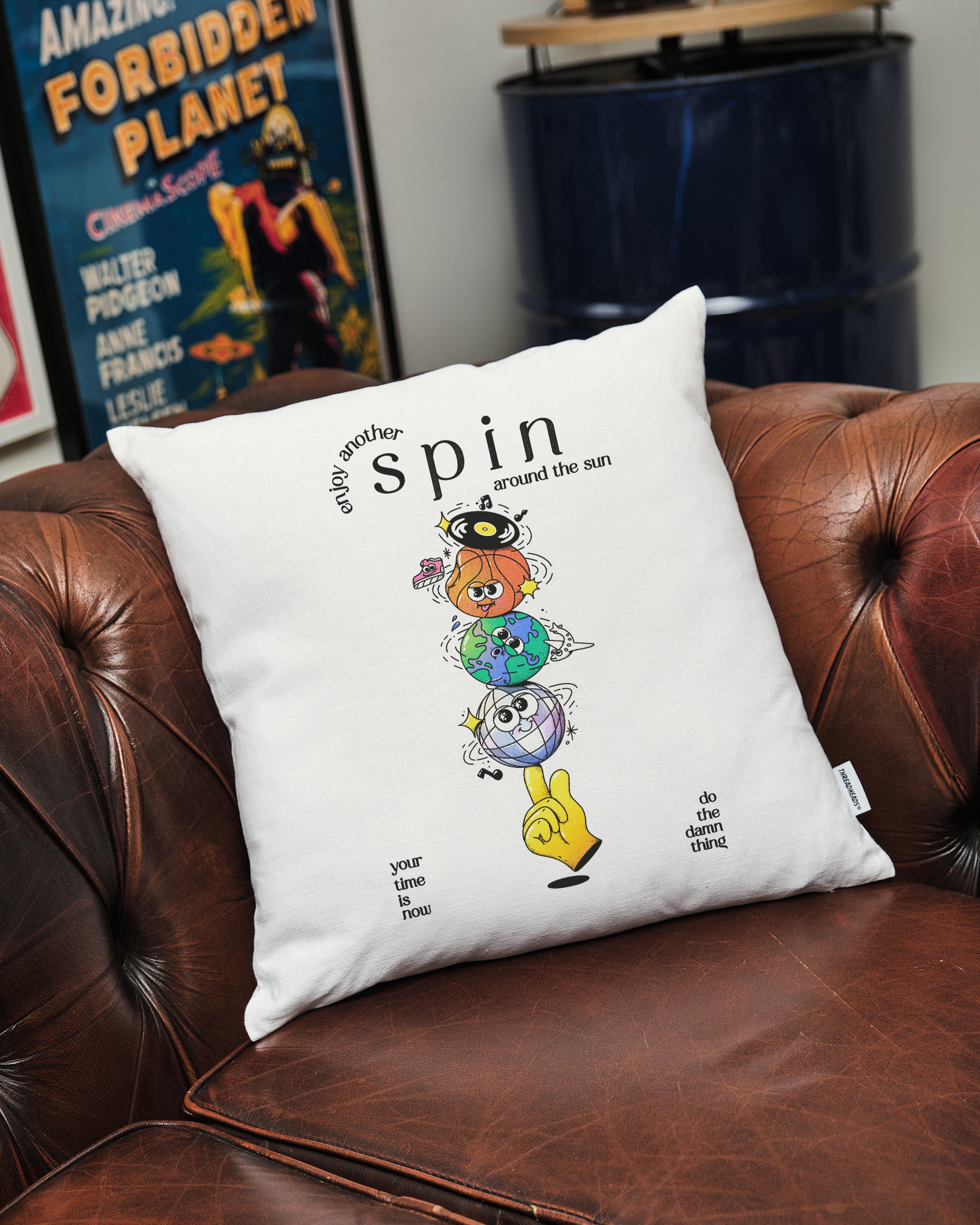 Spin Cushion Australia Online White