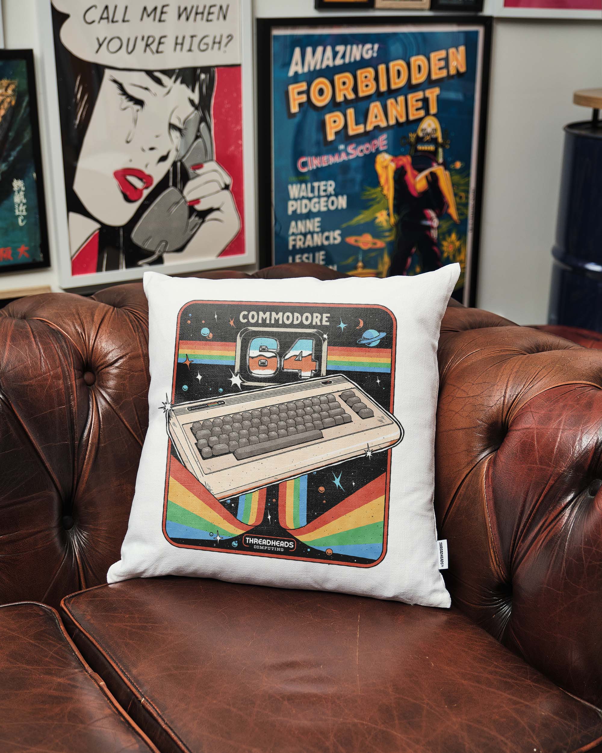 Commodore 64 Advanced Home Computer Cushion Australia Online