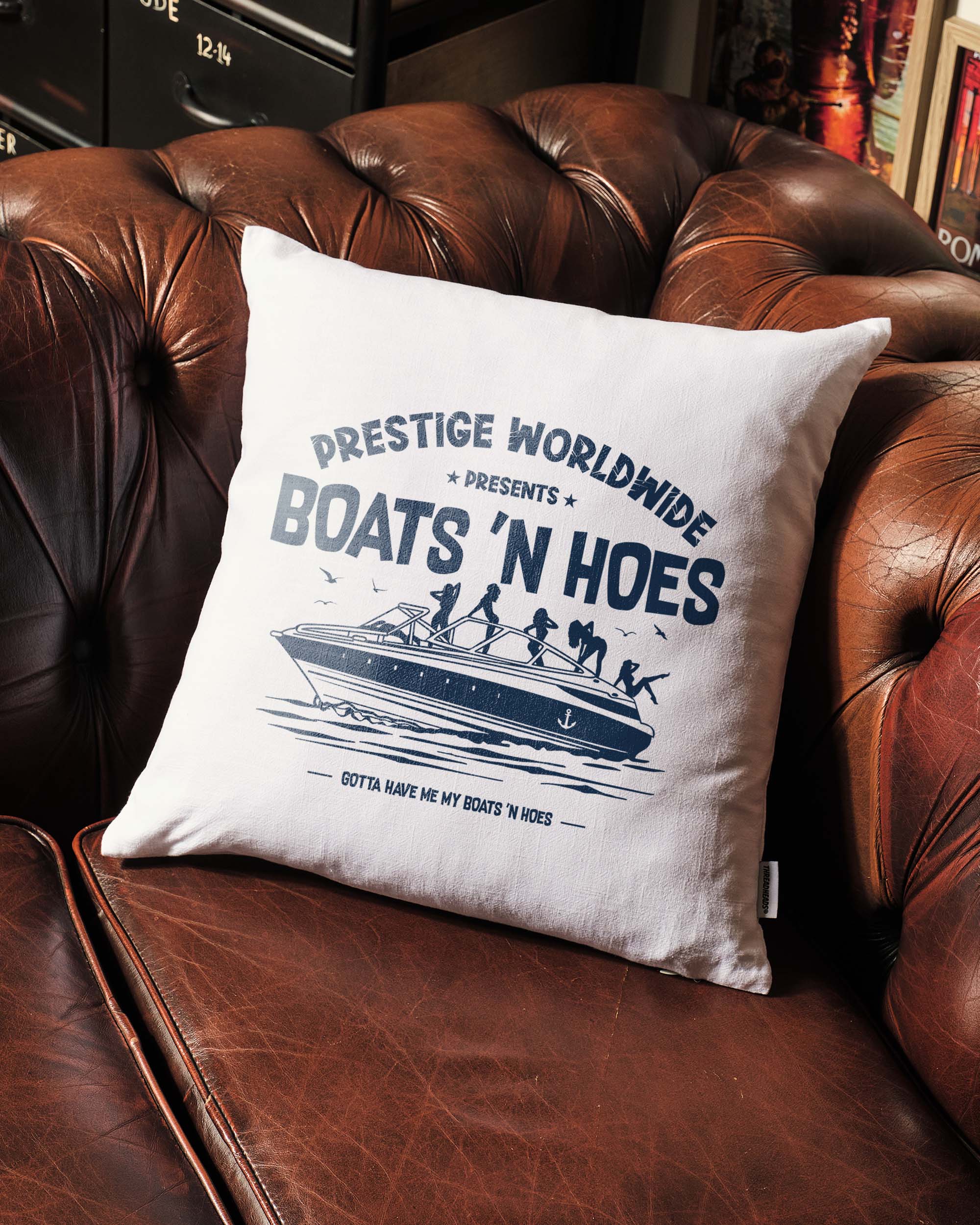 Boats N Hoes Cushion