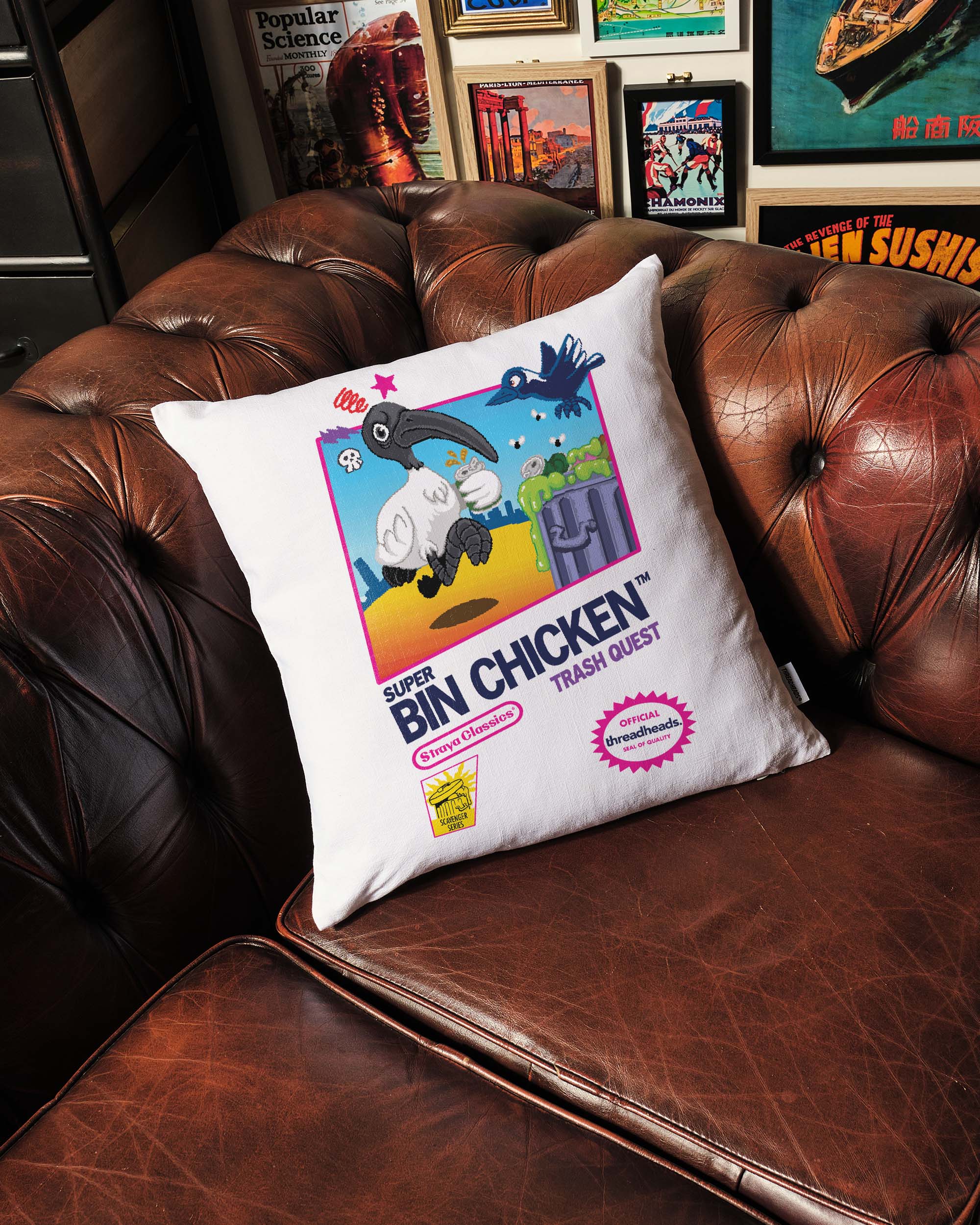 Super Bin Chicken Cushion Australia Online