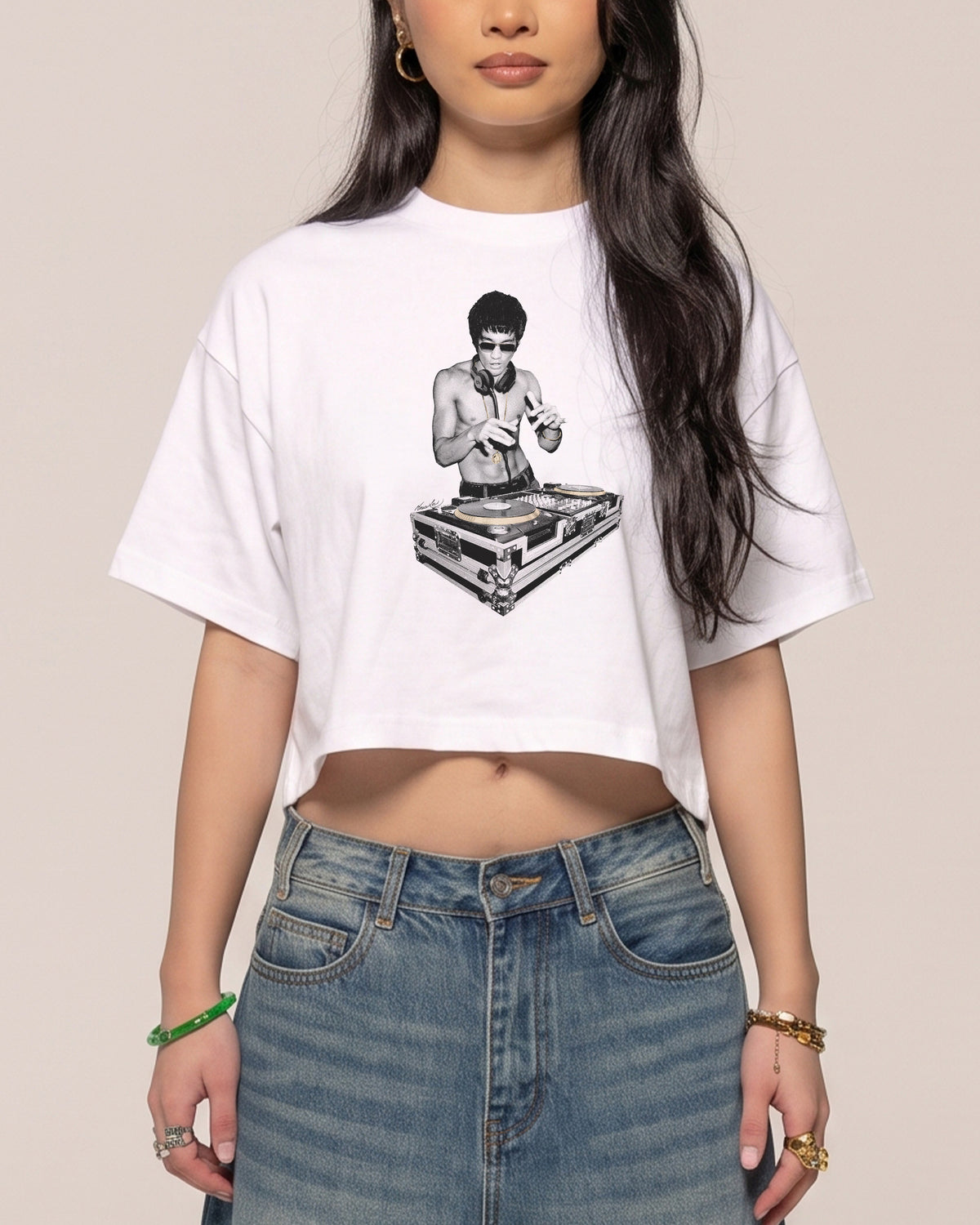 Angry Bert Crop Tee