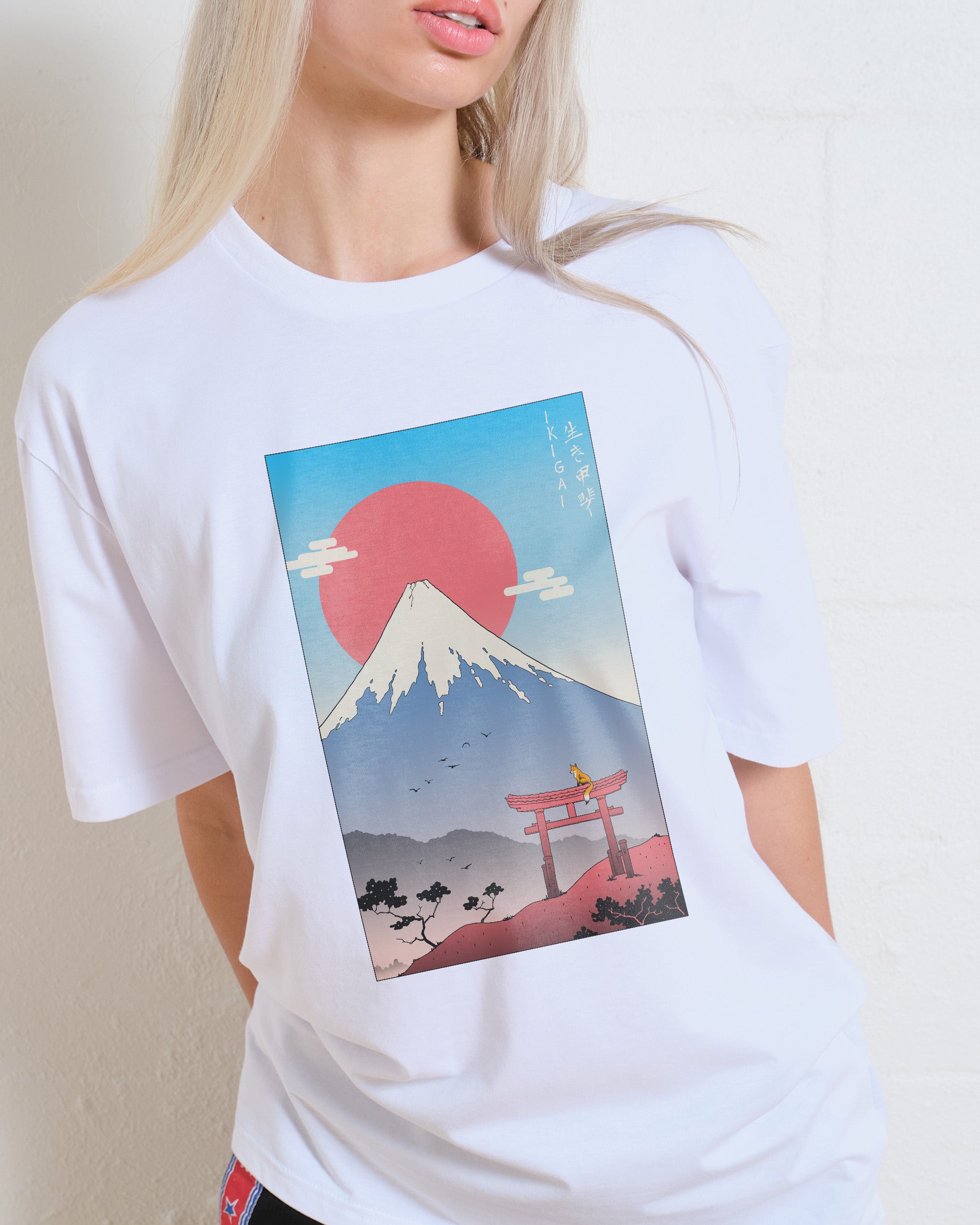 Ikigai in Mt Fuji T-Shirt Australia Online