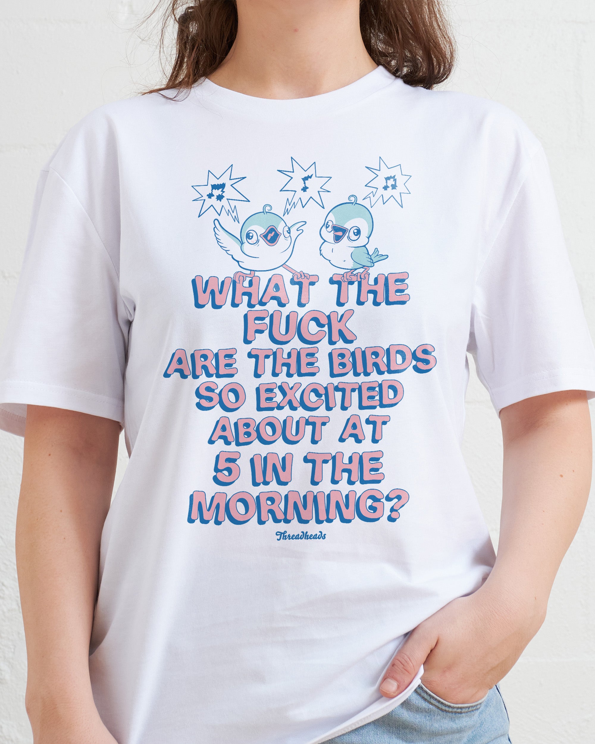 Excited Birds T-Shirt Australia Online