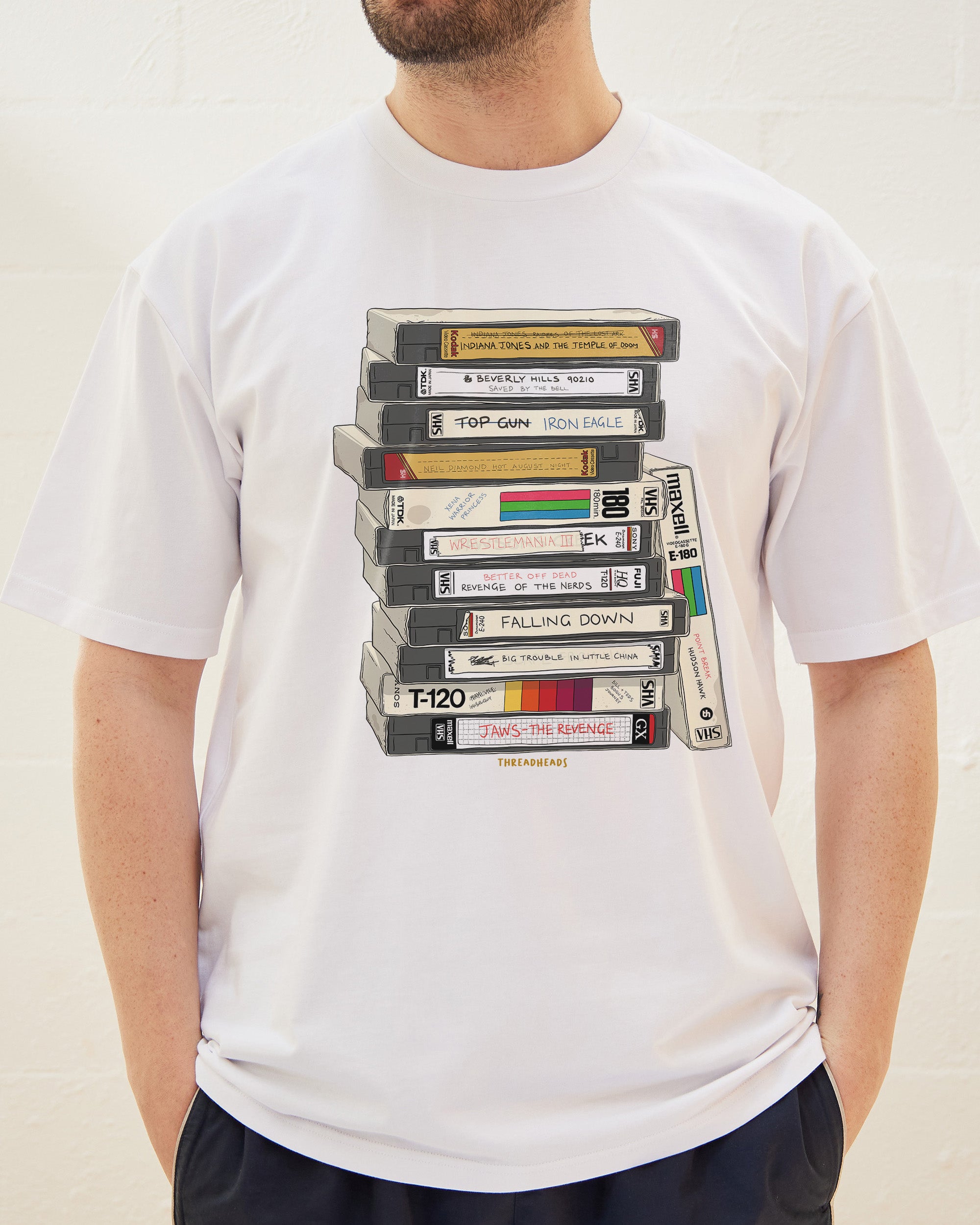VHS Tapes T-Shirt Australia Online