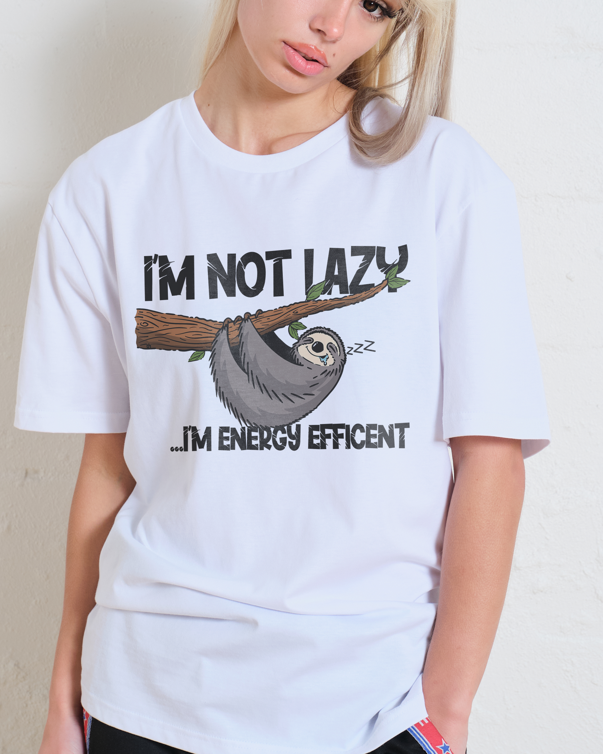 Energy Efficient Sloth T-Shirt Australia Online