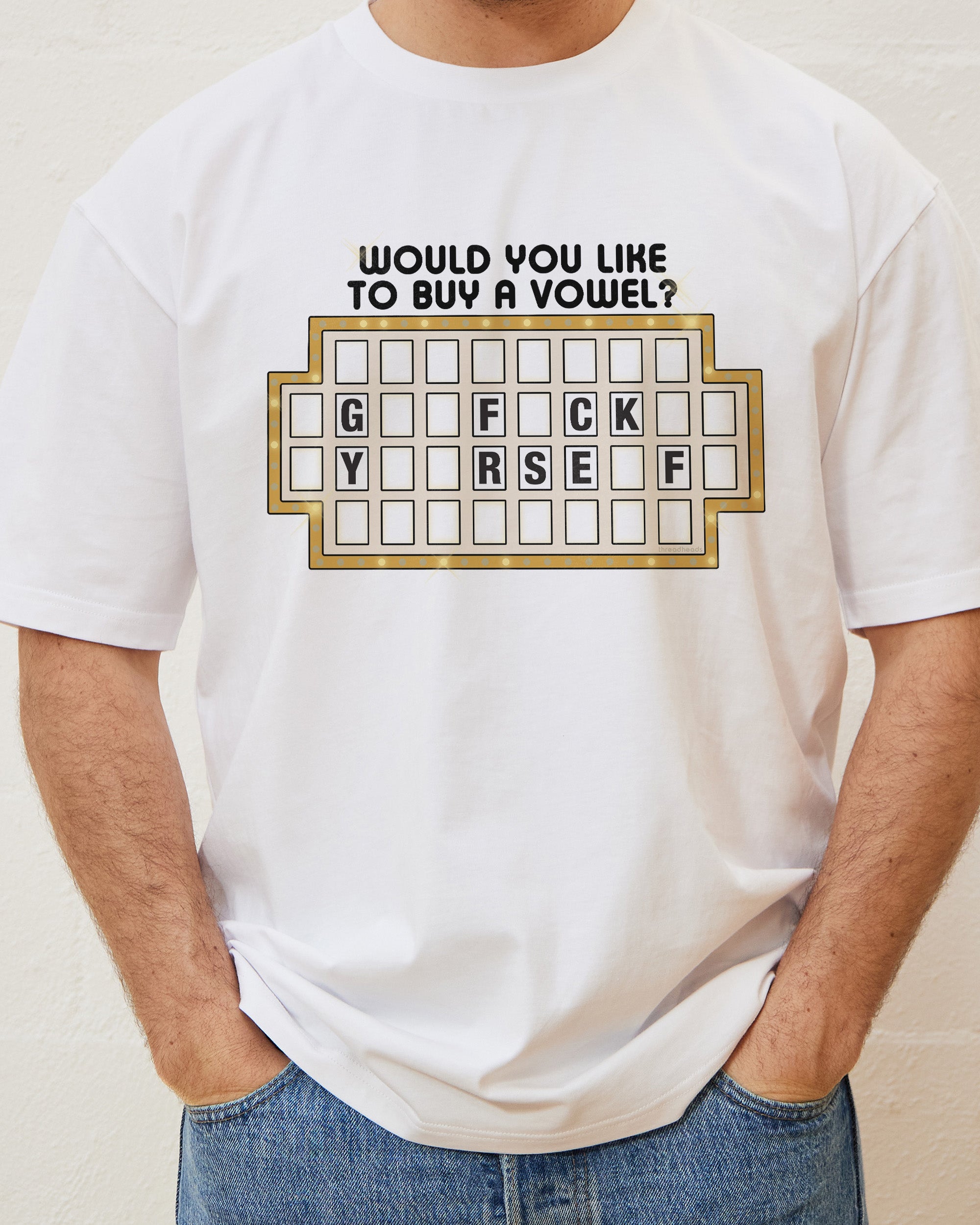 Would You Like To Buy A Vowel T-Shirt Australia Online