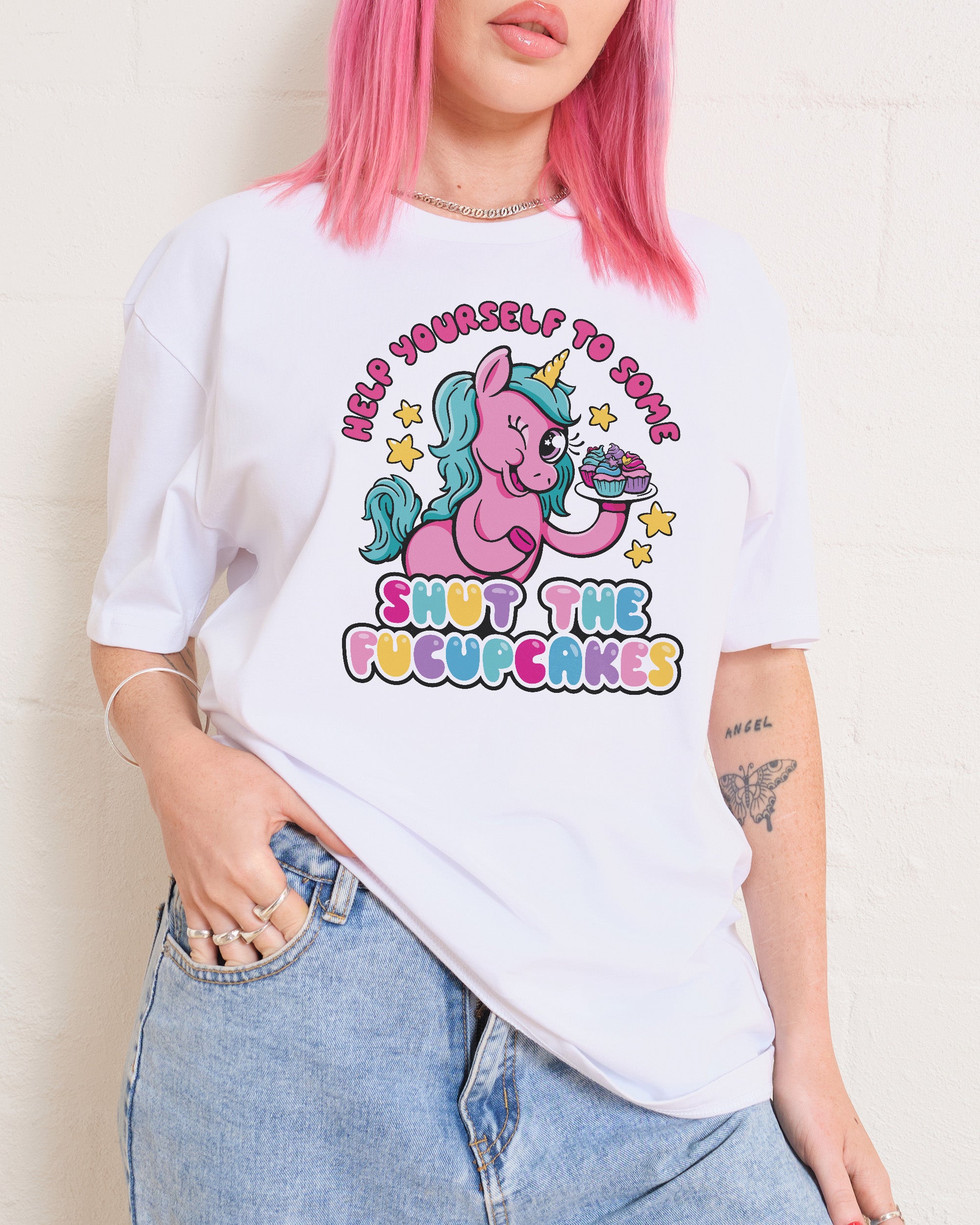 Shut the Fucupcakes T-Shirt Australia Online