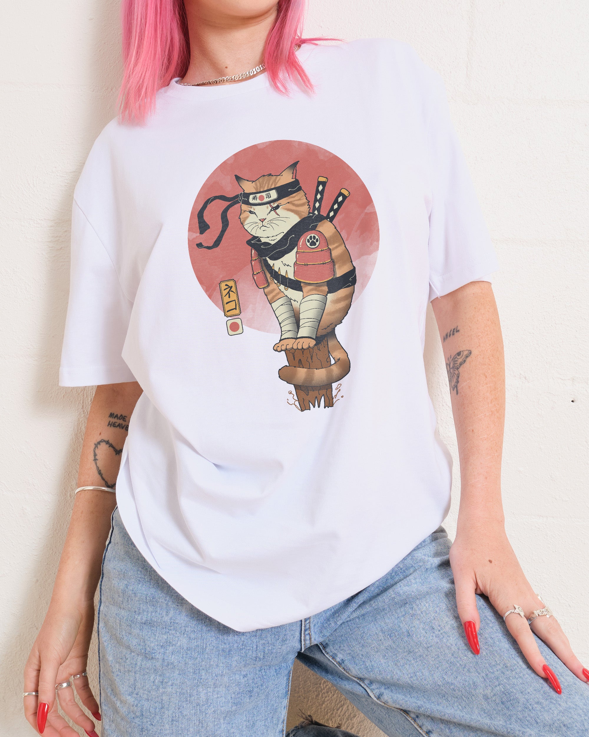 Shinobi Cat T-Shirt Australia Online
