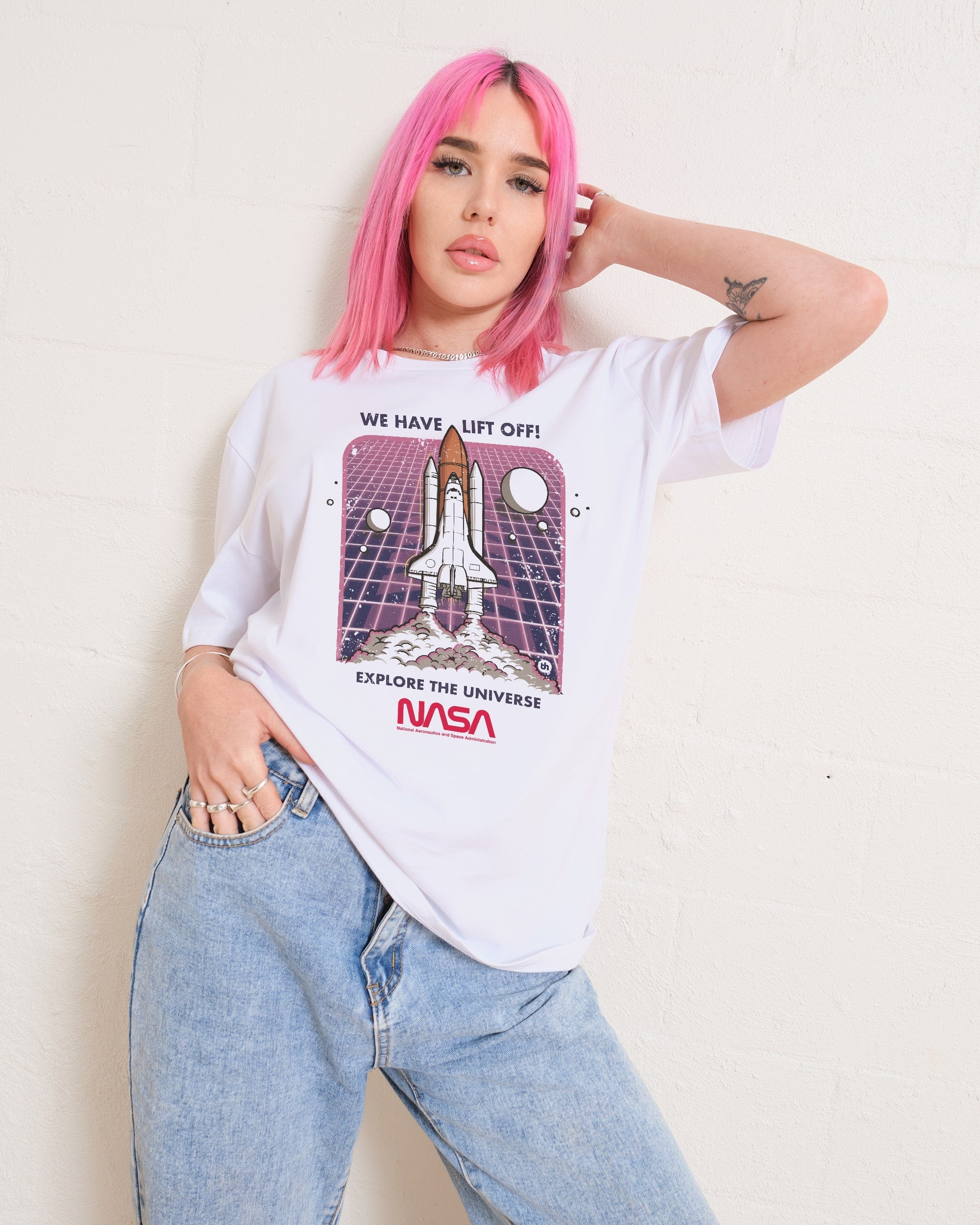 NASA Blast Off T-Shirt Australia Online