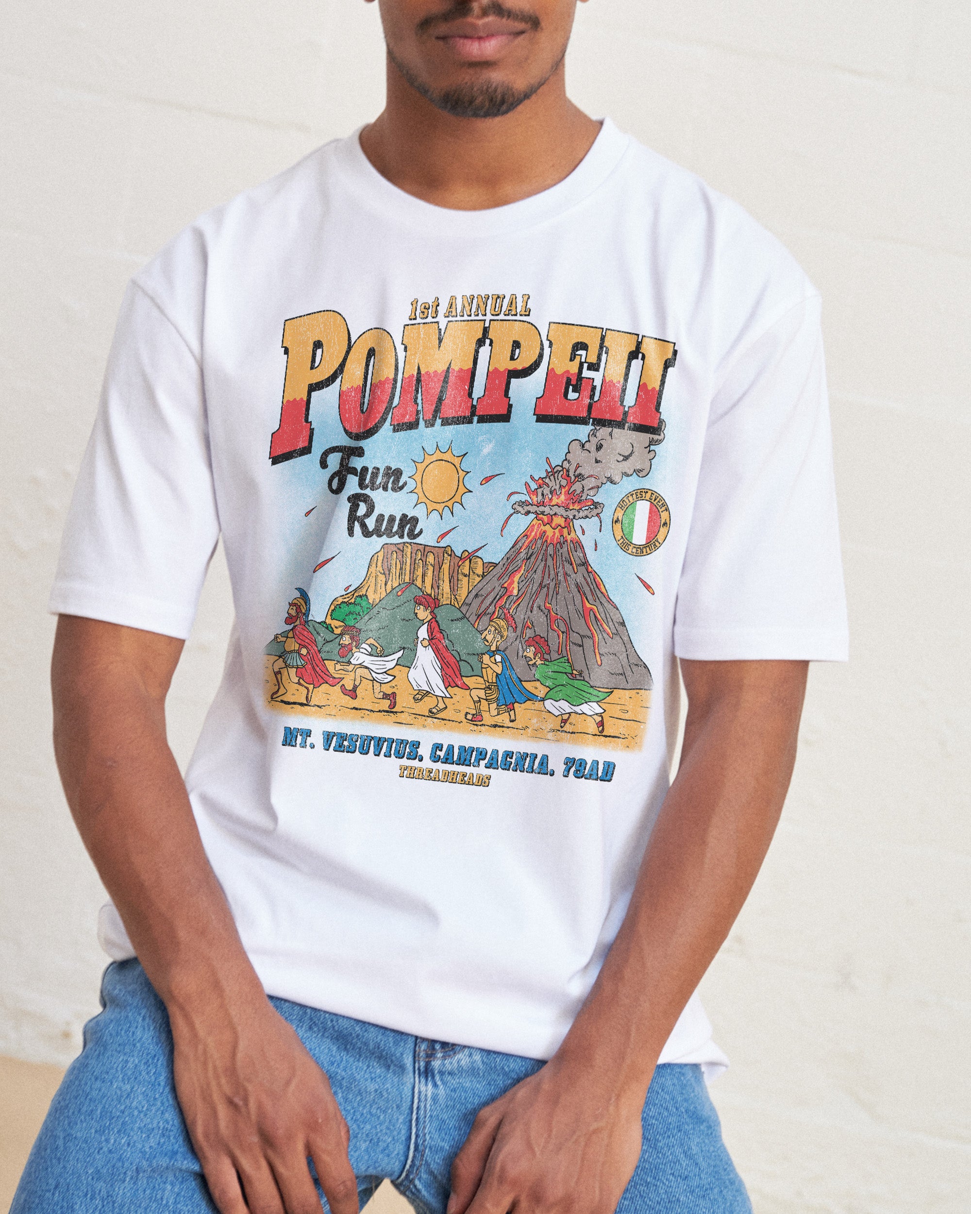 Pompeii Fun Run T-Shirt Australia Online