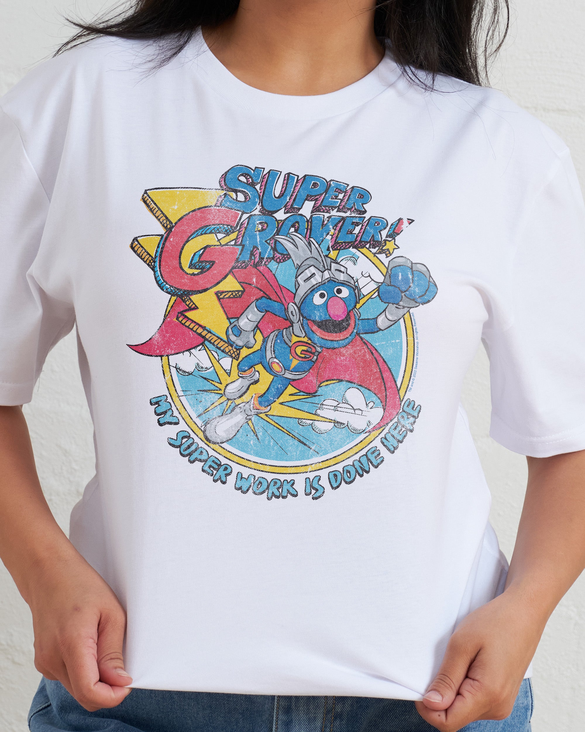 Super Grover Vintage T-Shirt Australia Online