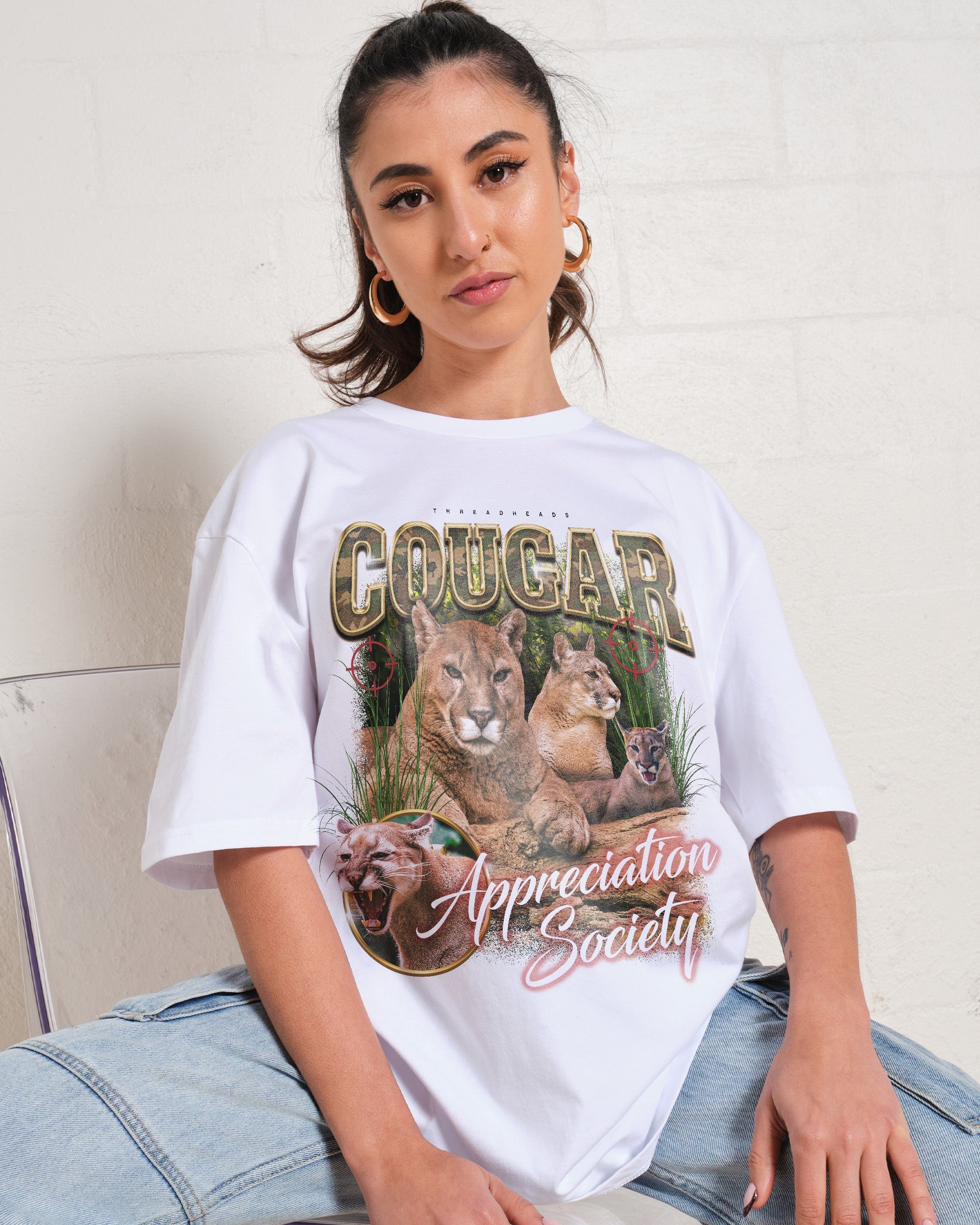 Cougar Appreciation Society T-Shirt Australia Online
