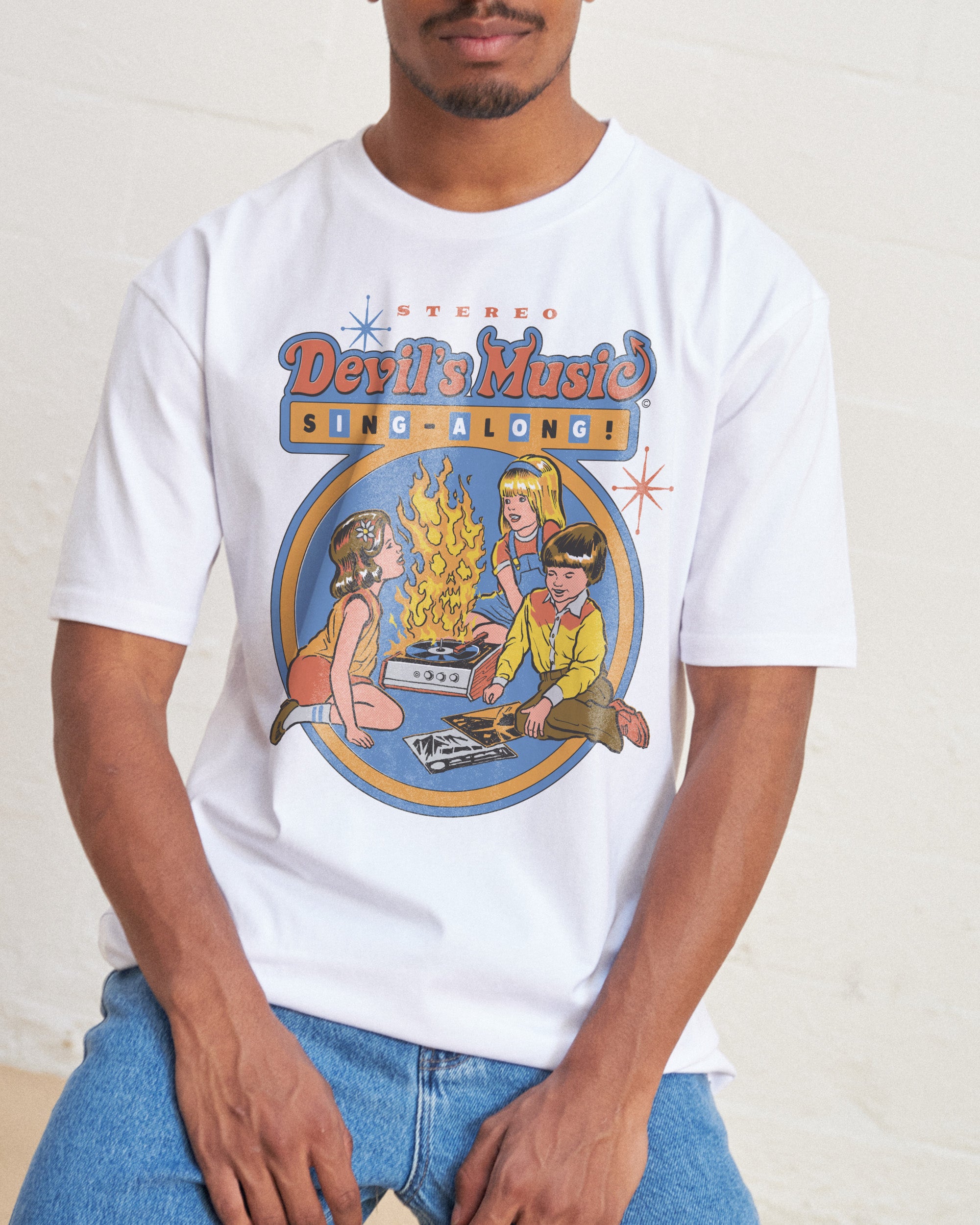 Devil's Music Sing-Along T-Shirt Australia Online