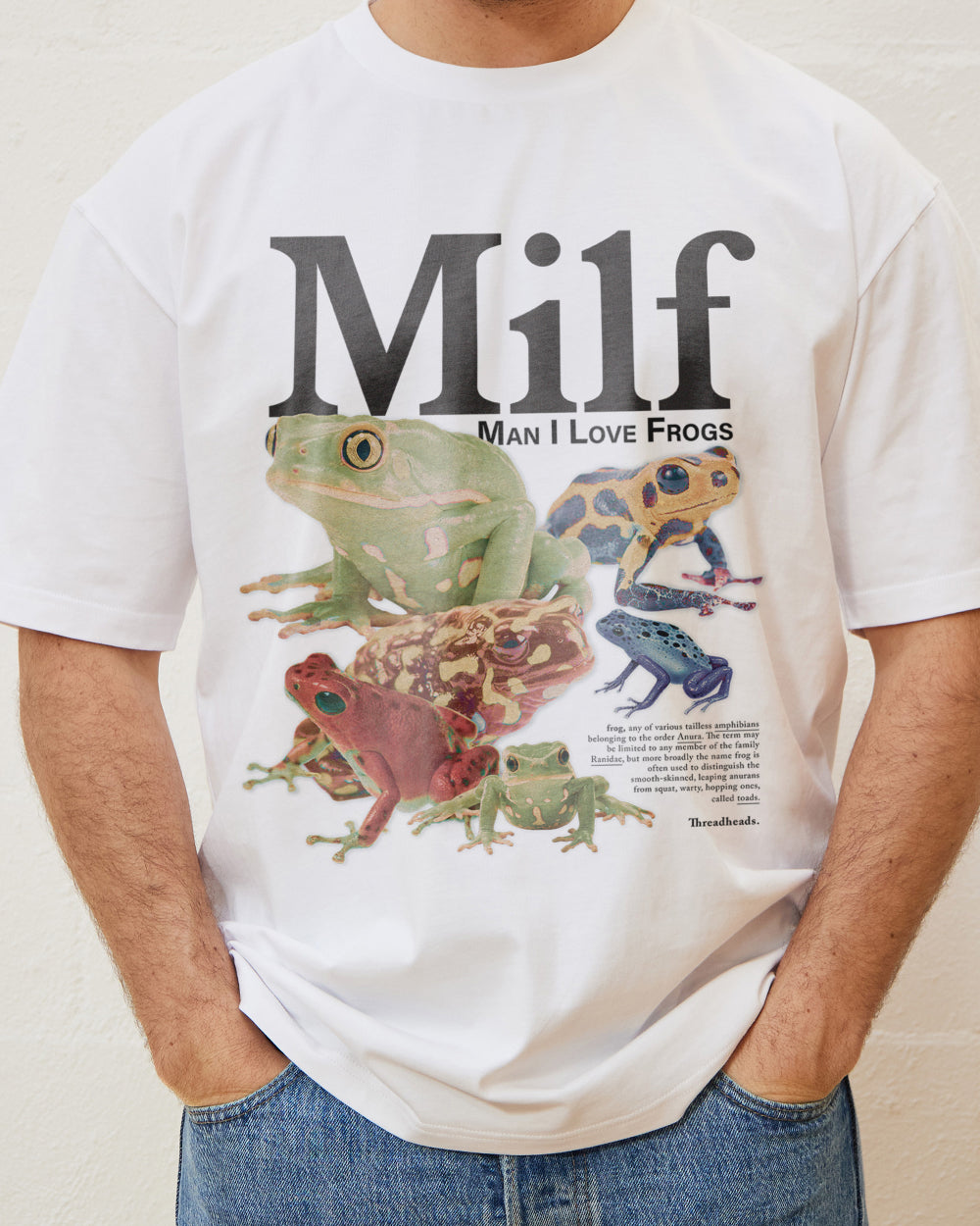 Man I Love Frogs T-Shirt Australia Online