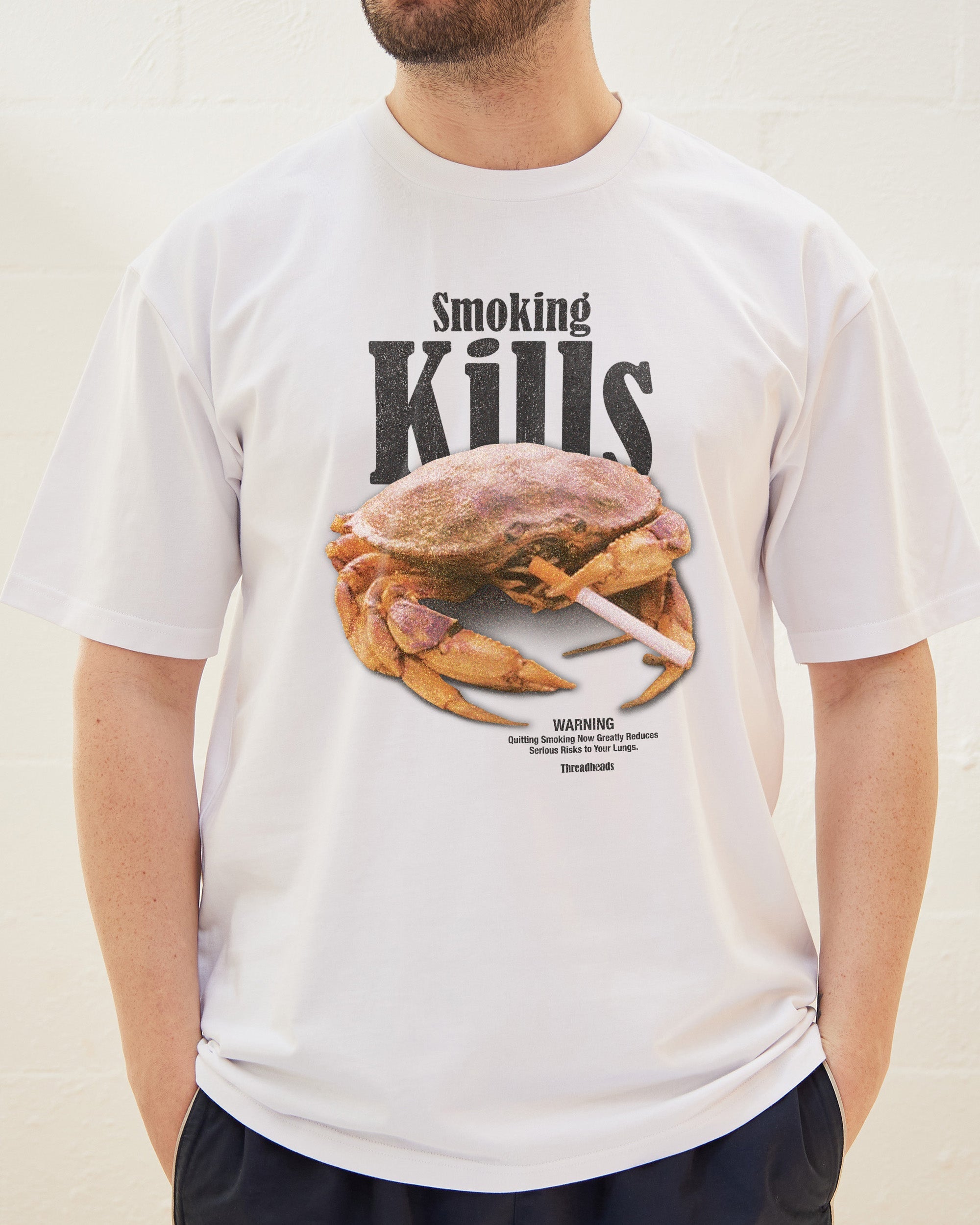 Smoking Kills T-Shirt Australia Online White