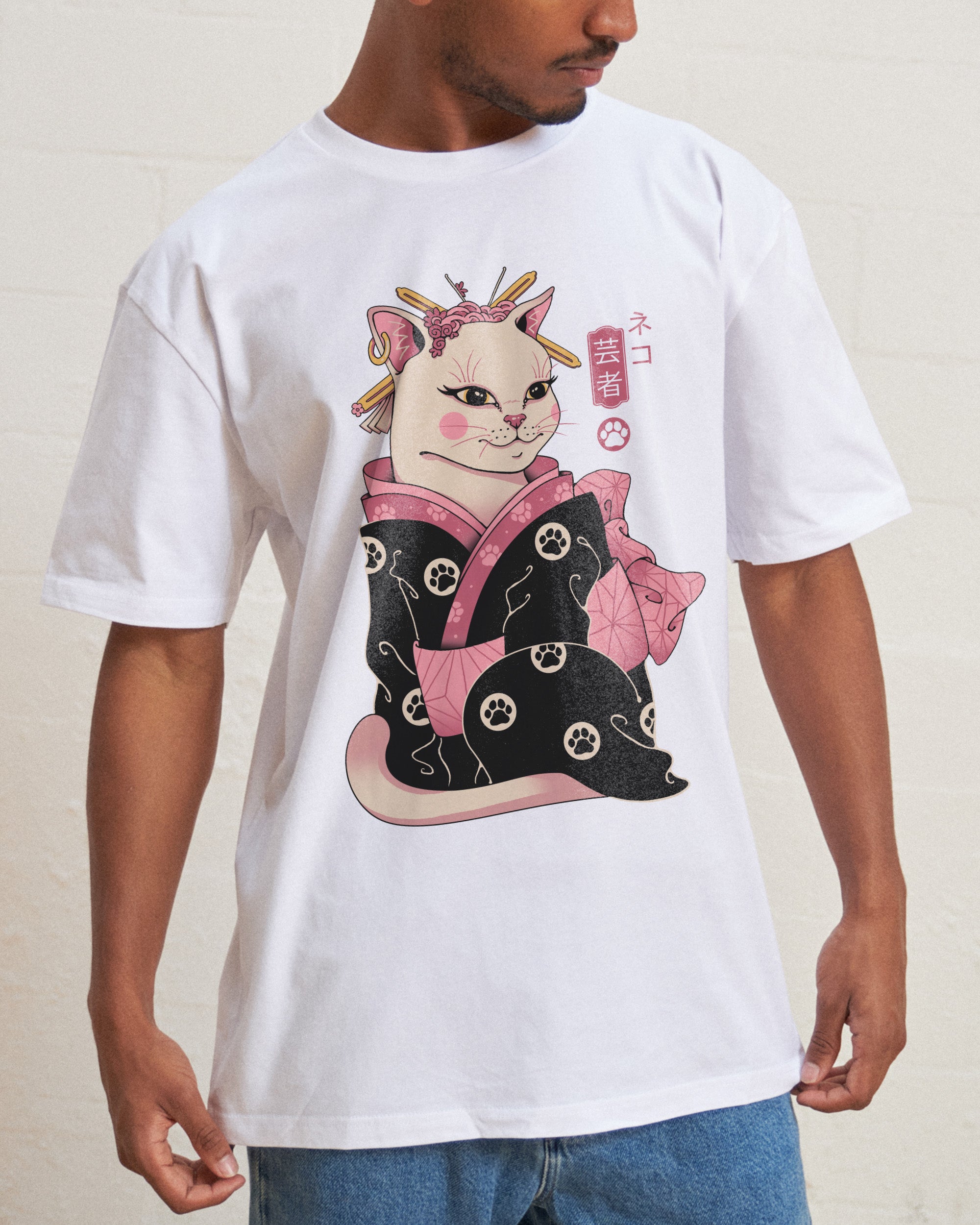 Neko Geisha T-Shirt Australia Online
