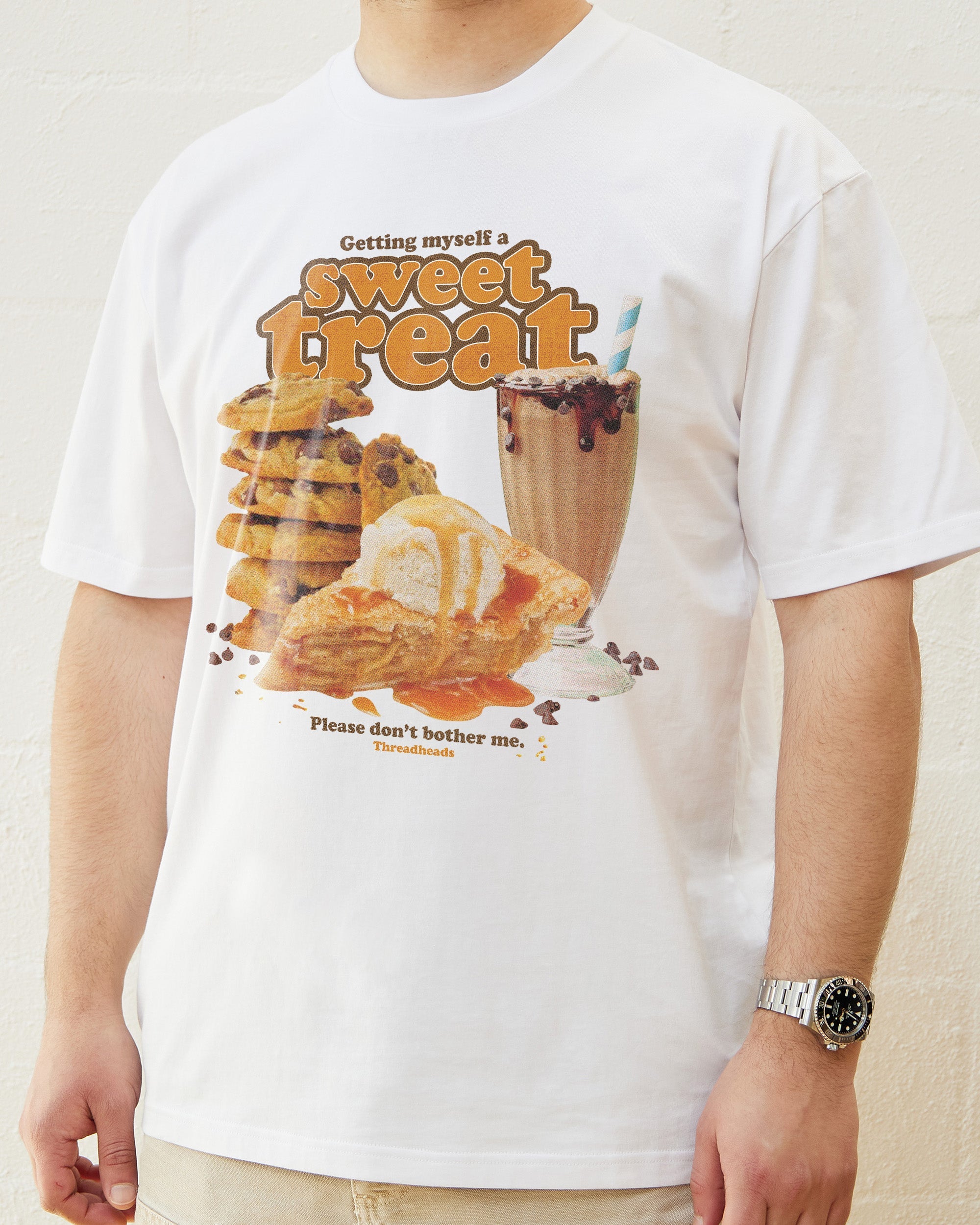 Getting Myself a Treat T-Shirt Australia Online White