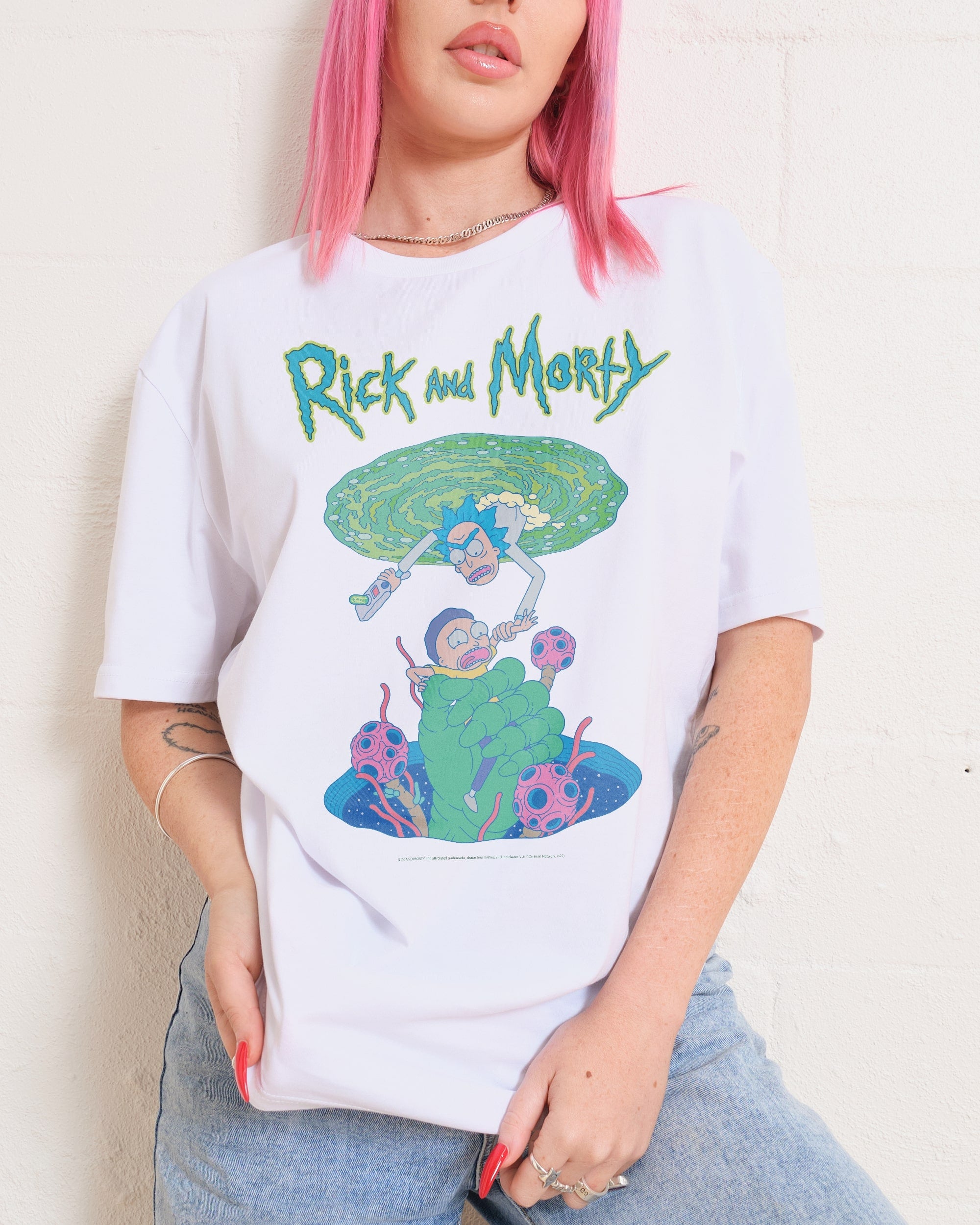 Rick and Morty Portal T-Shirt Australia Online