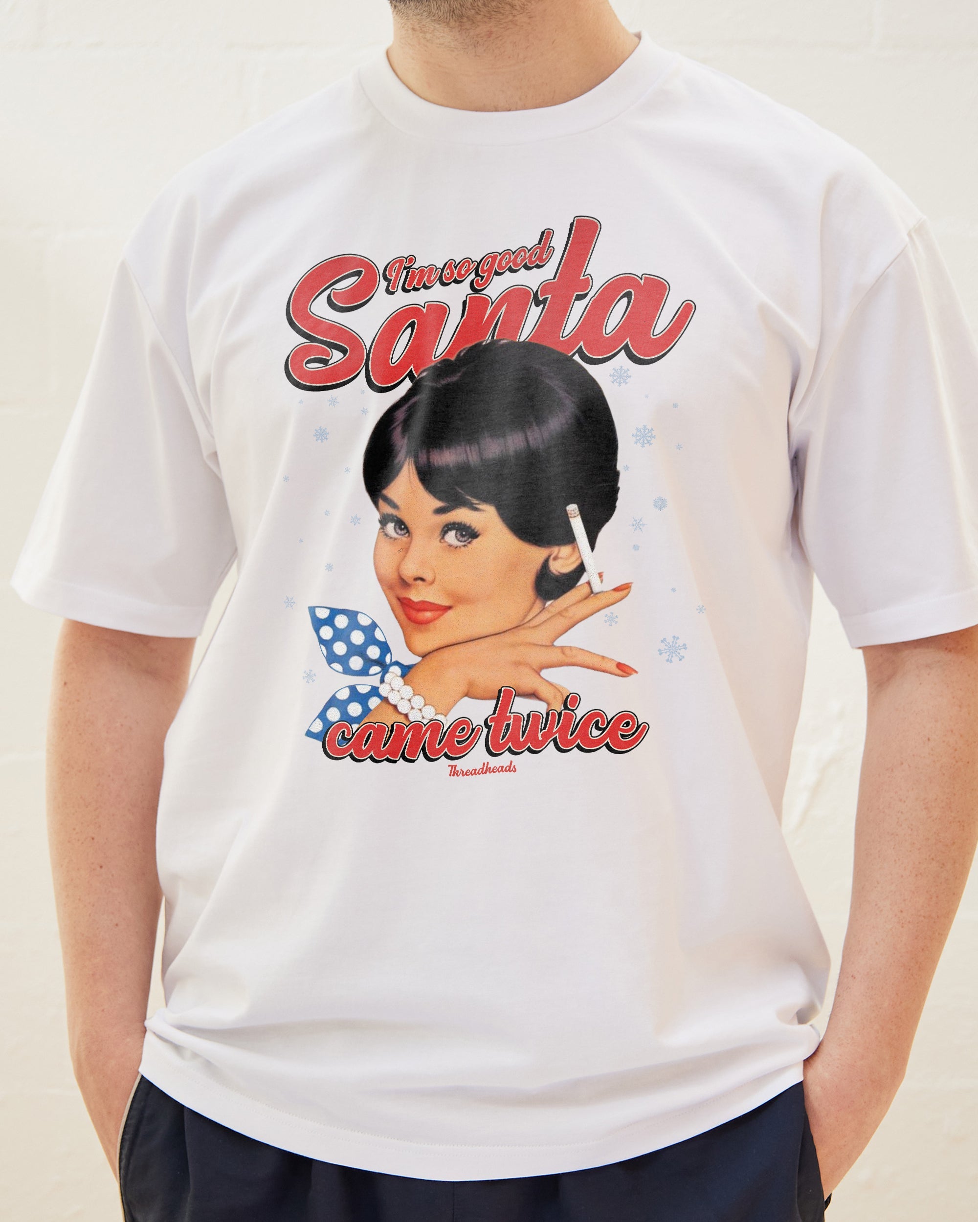 Came Twice T-Shirt Australia Online White