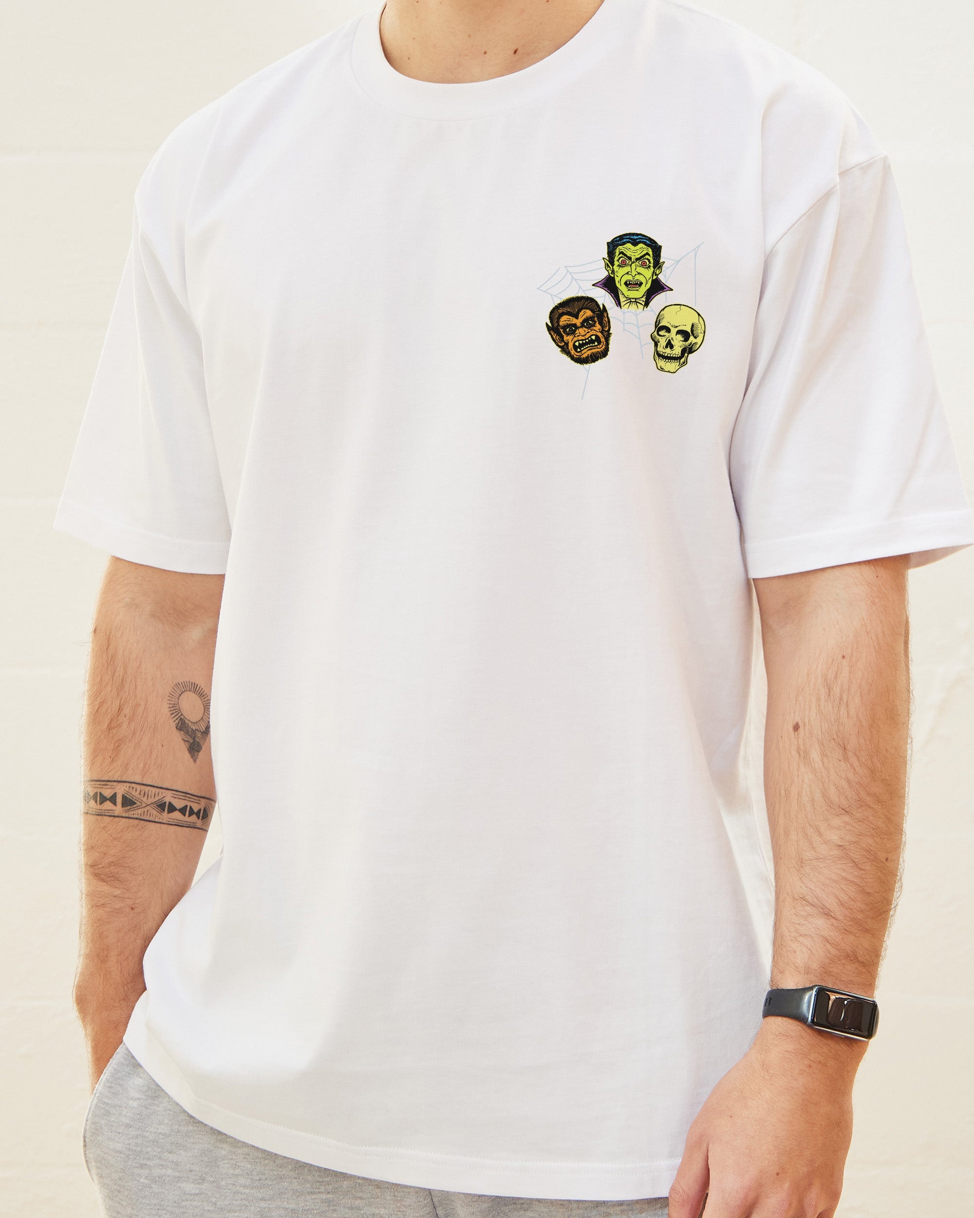 Monster Mash T-Shirt Australia Online White