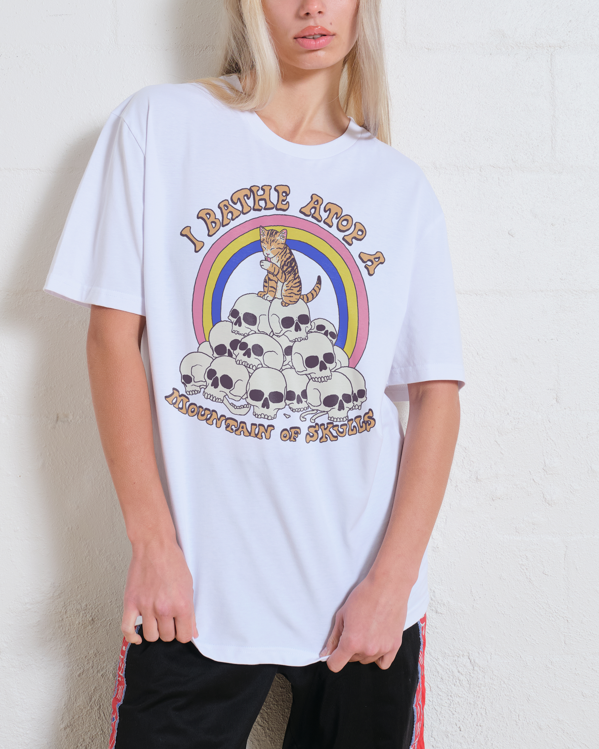 Bathe Atop a Mountain of Skulls T-Shirt Australia Online