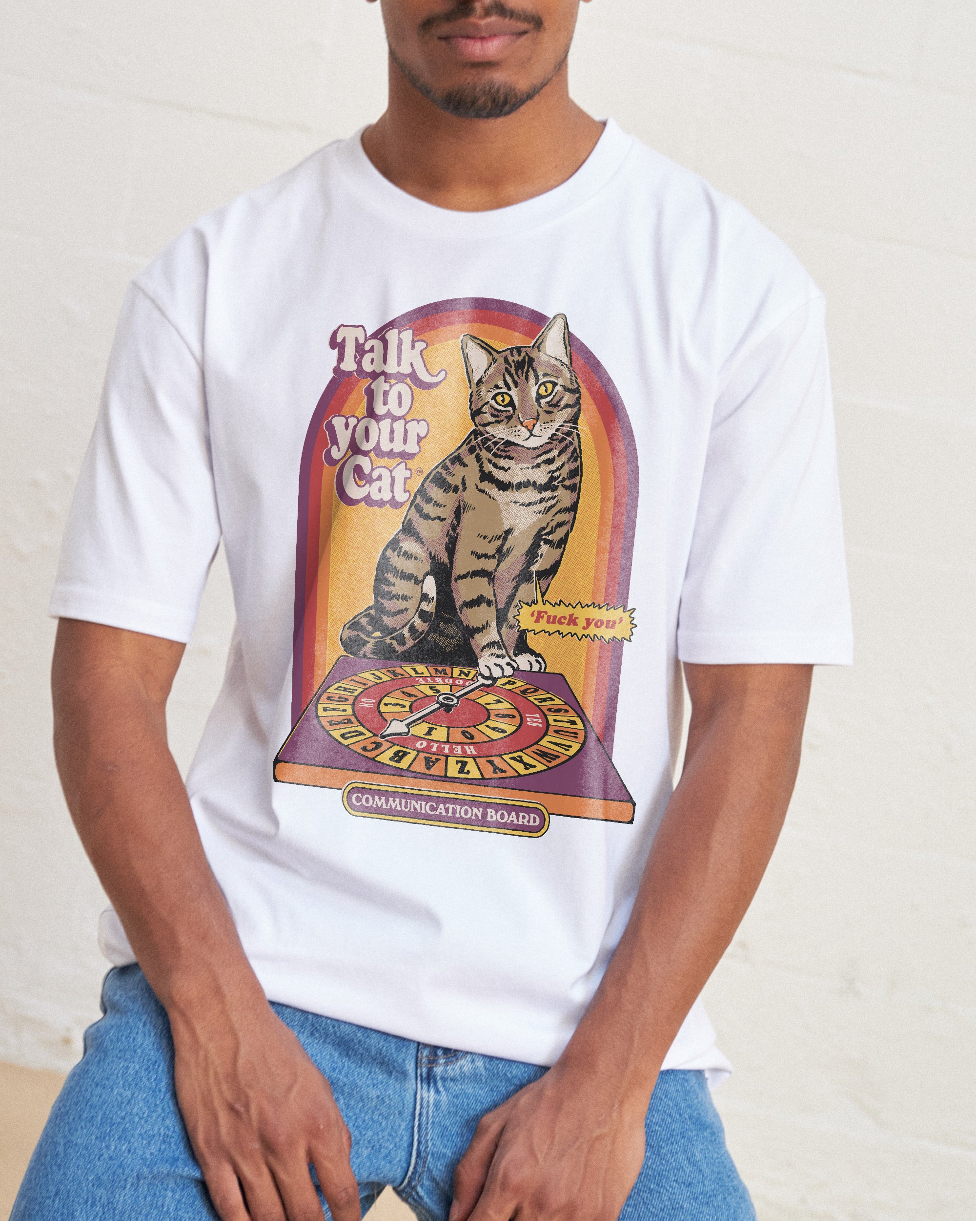 Talk To Your Cat T-Shirt Australia Online