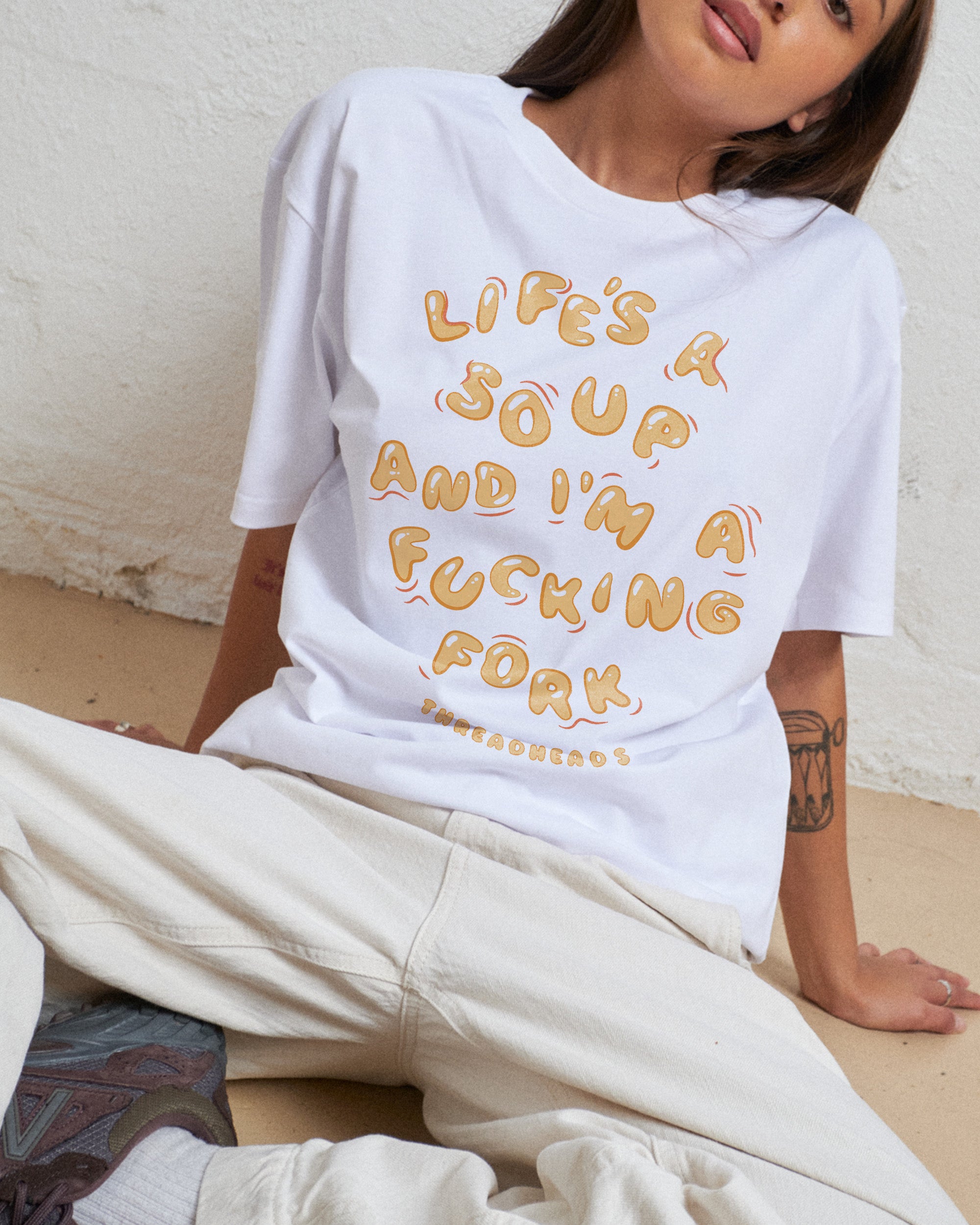 Life Is A Soup And I'm A Fork T-Shirt Australia Online